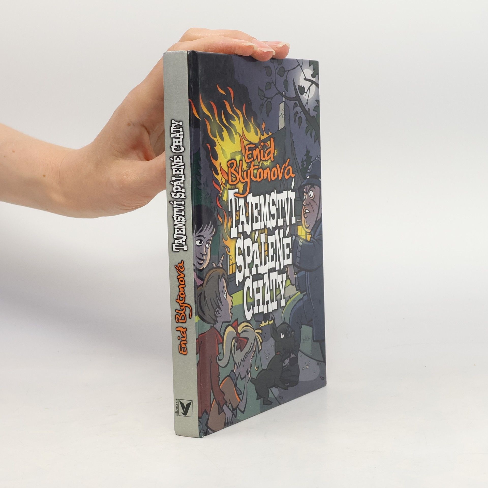 Enid Blyton Tajemství spálené chaty