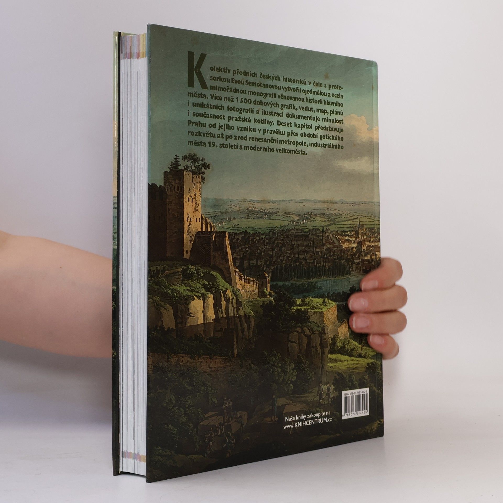 Eva Semotanová Ottův historický atlas. Praha