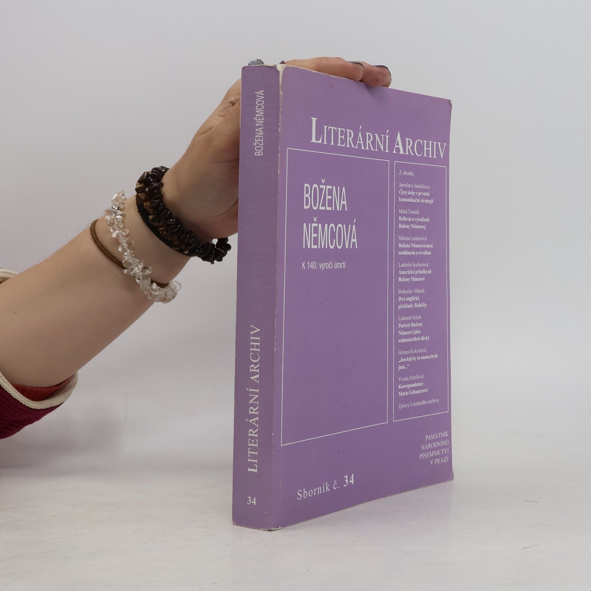 Collectif d'auteurs Literární archiv: Božena Němcová: K 140. výročí úmrtí, sborník č. 34