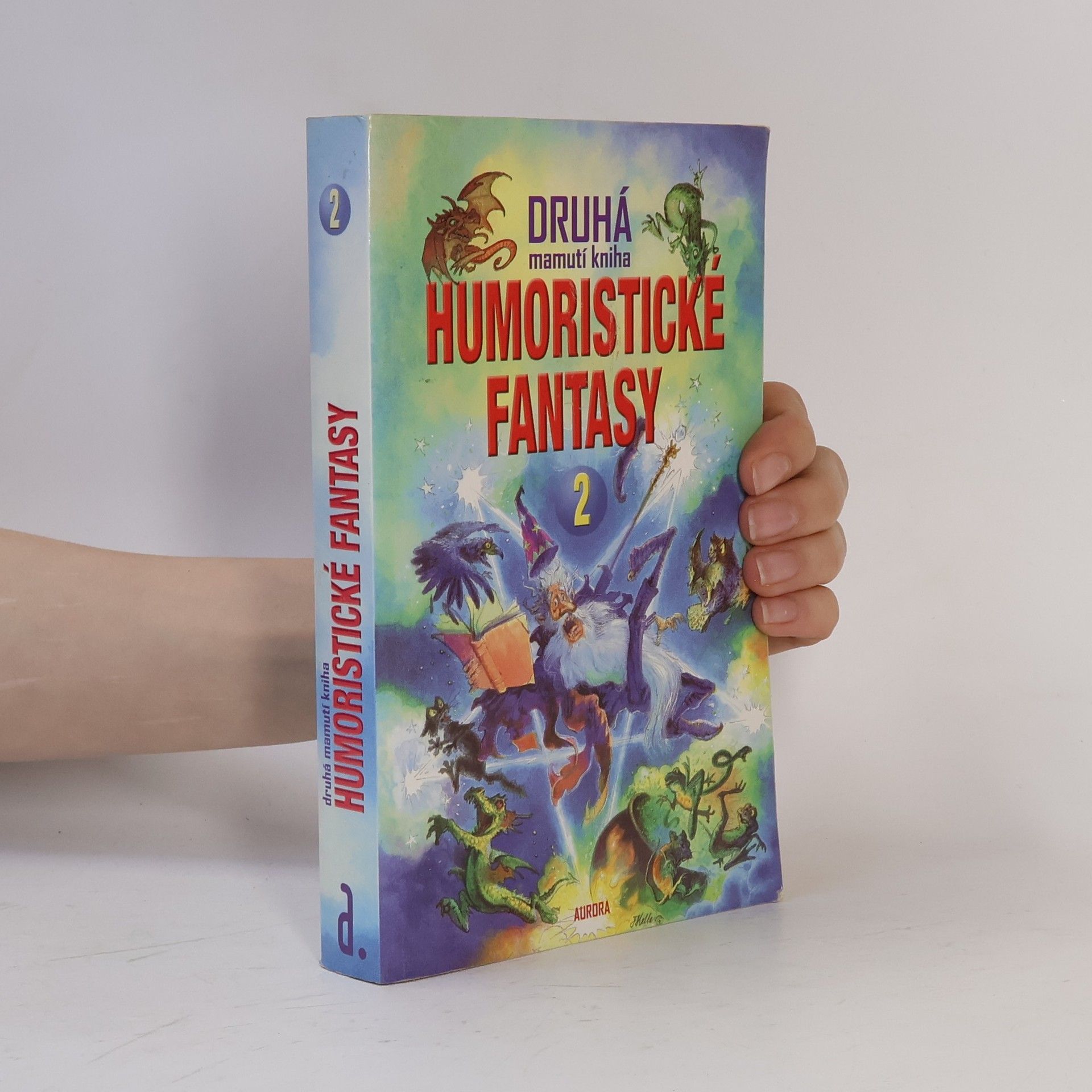 Michael Ashley Druhá mamutí kniha humoristické fantasy