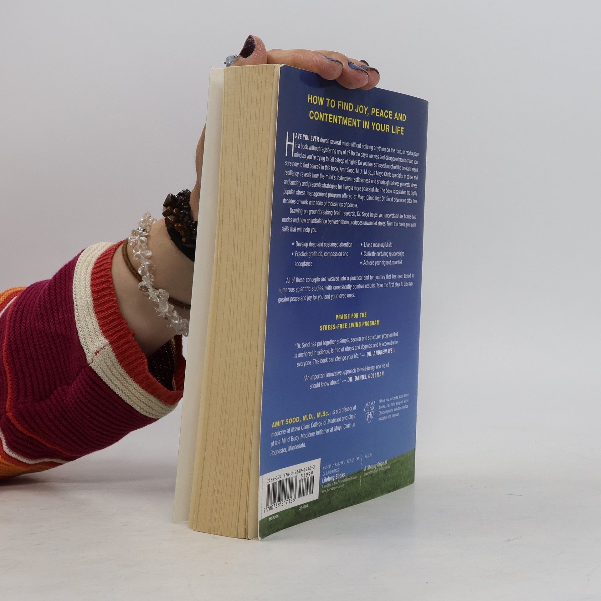 Amit Sood The Mayo Clinic guide to stress-free living