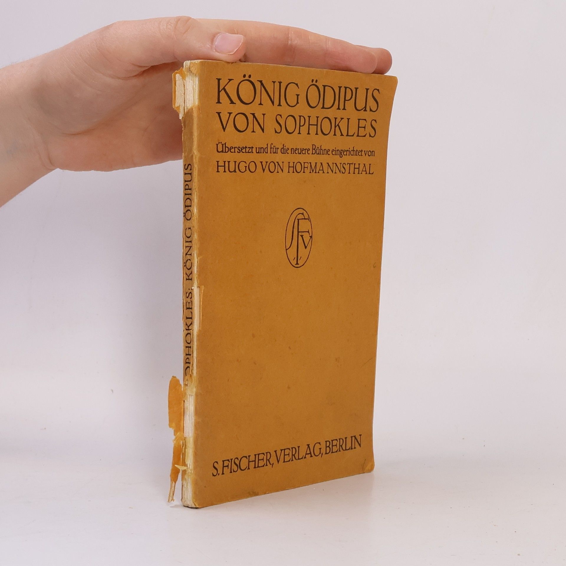 Hugo von Hofmannsthal König Ödipus