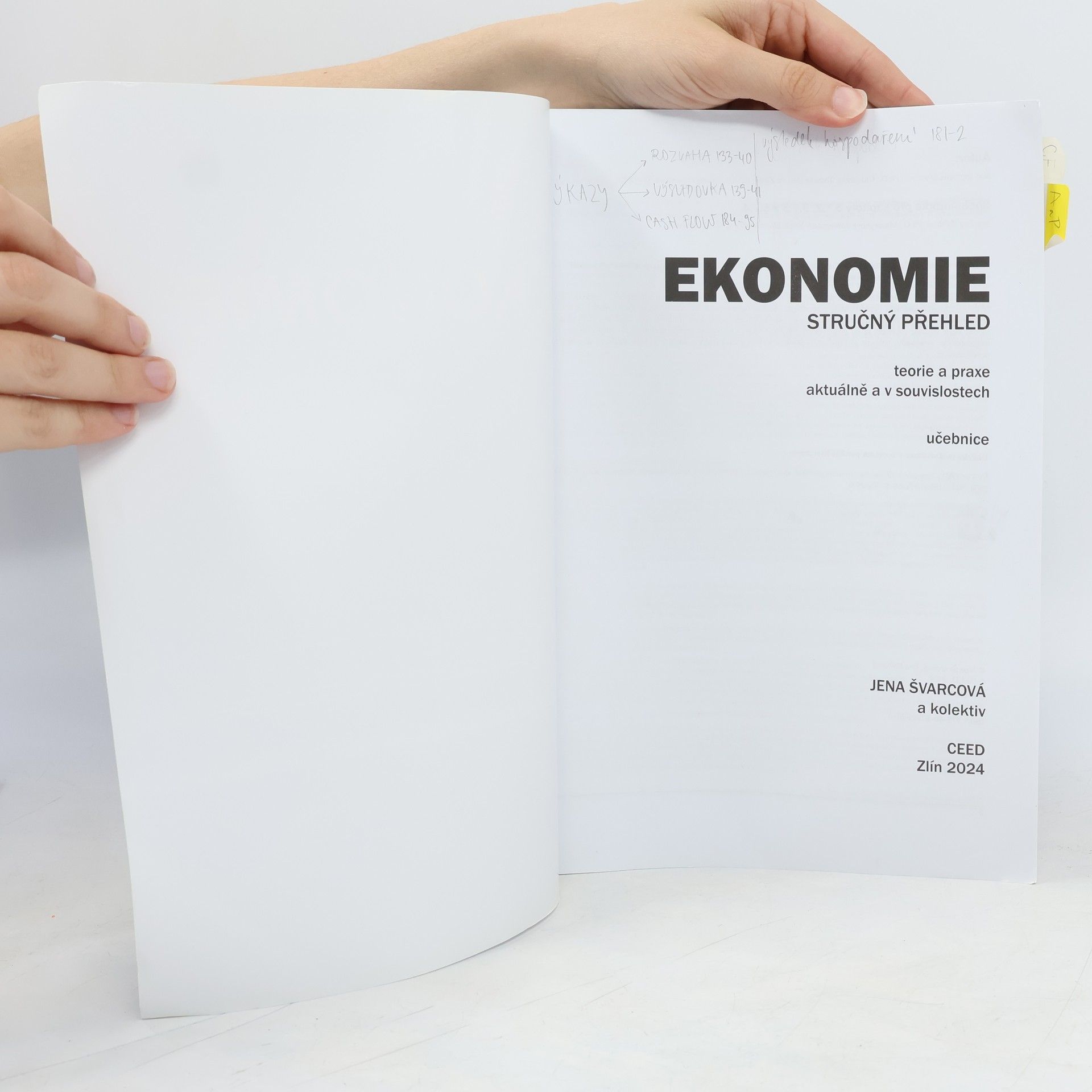 Jena Švarcová Ekonomie. Stručný přehled