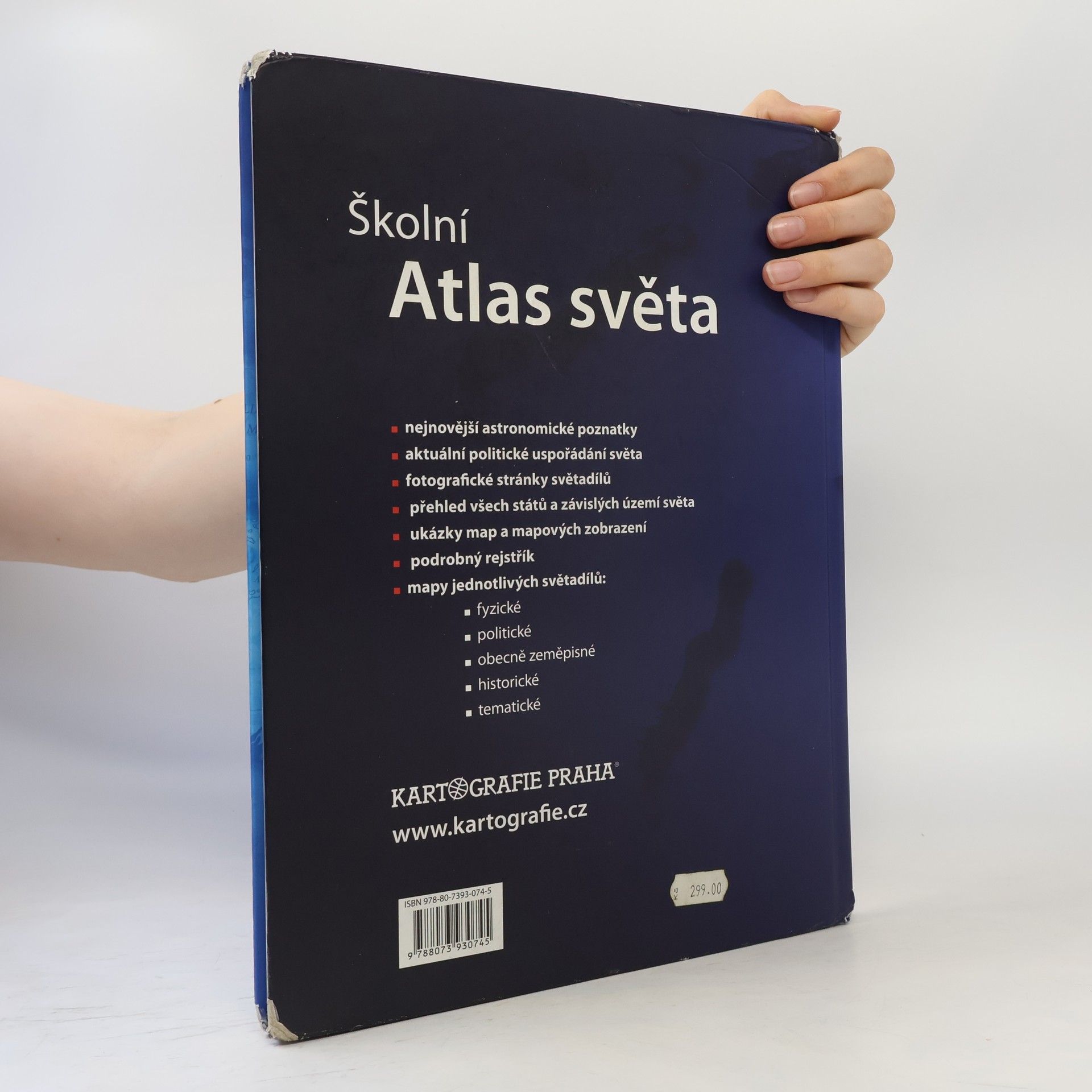 Autorenkollektiv Školní atlas světa