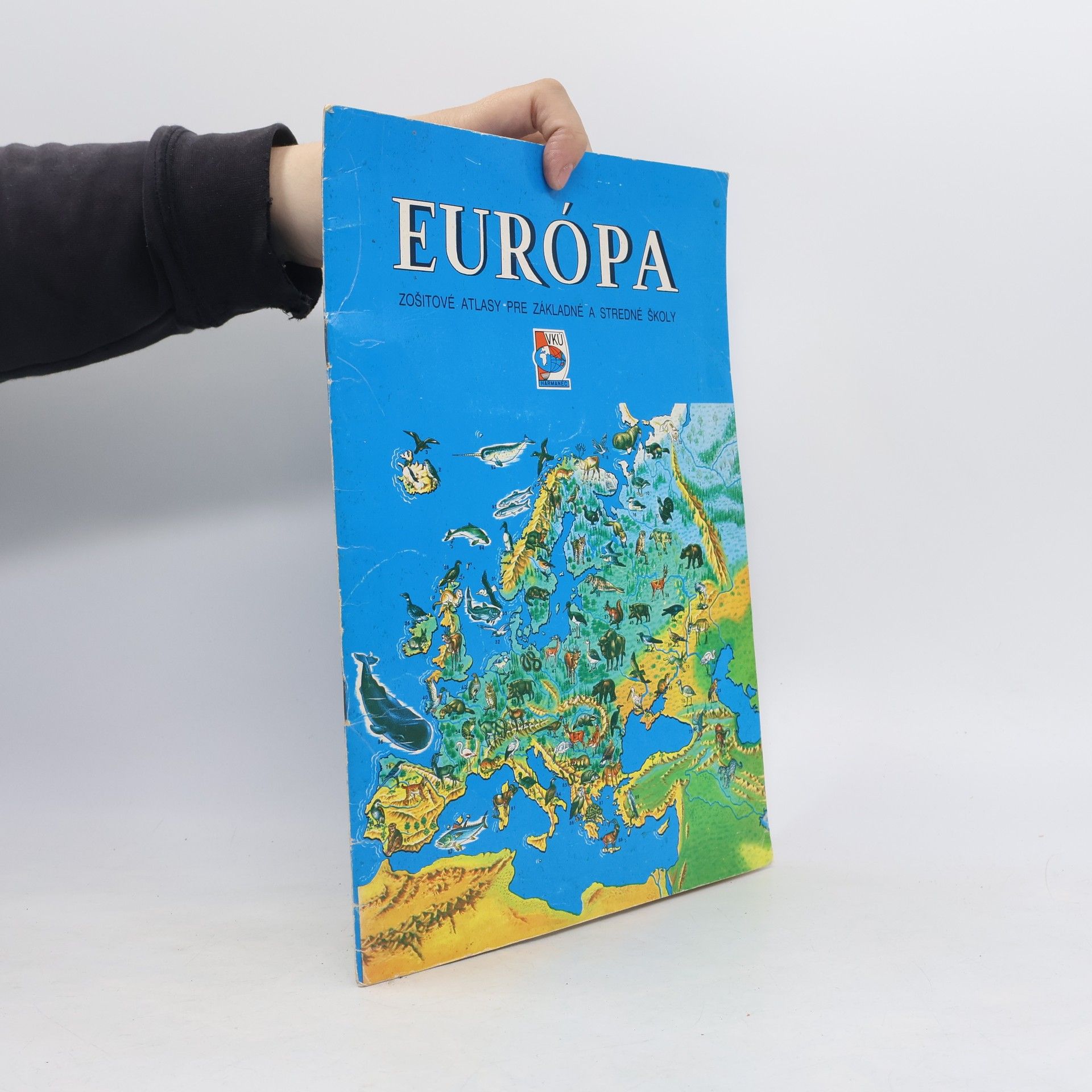 AA.VV. Európa. Zošitové atlasy pre základné a stredné školy