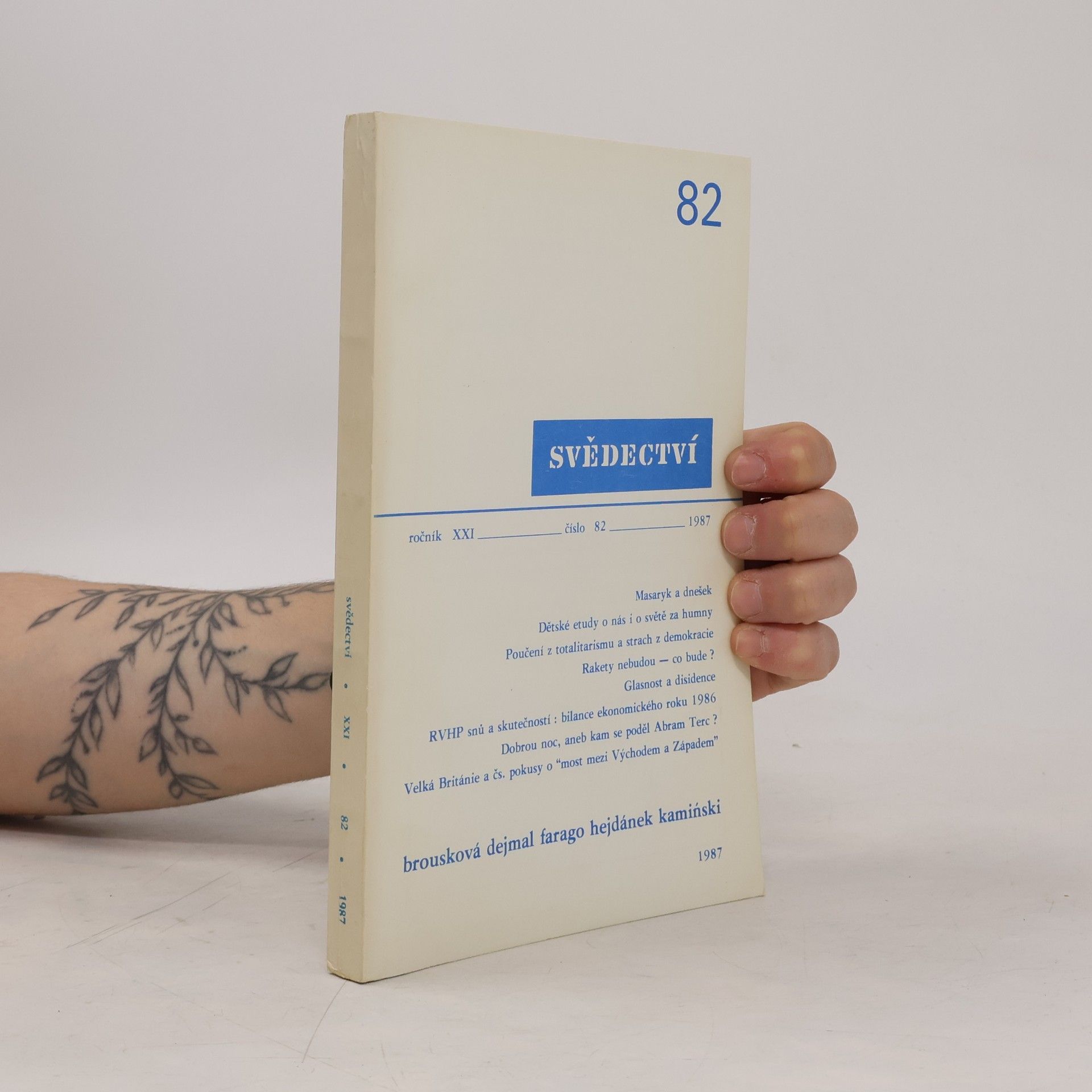 Collectif d'auteurs Svědectví 82