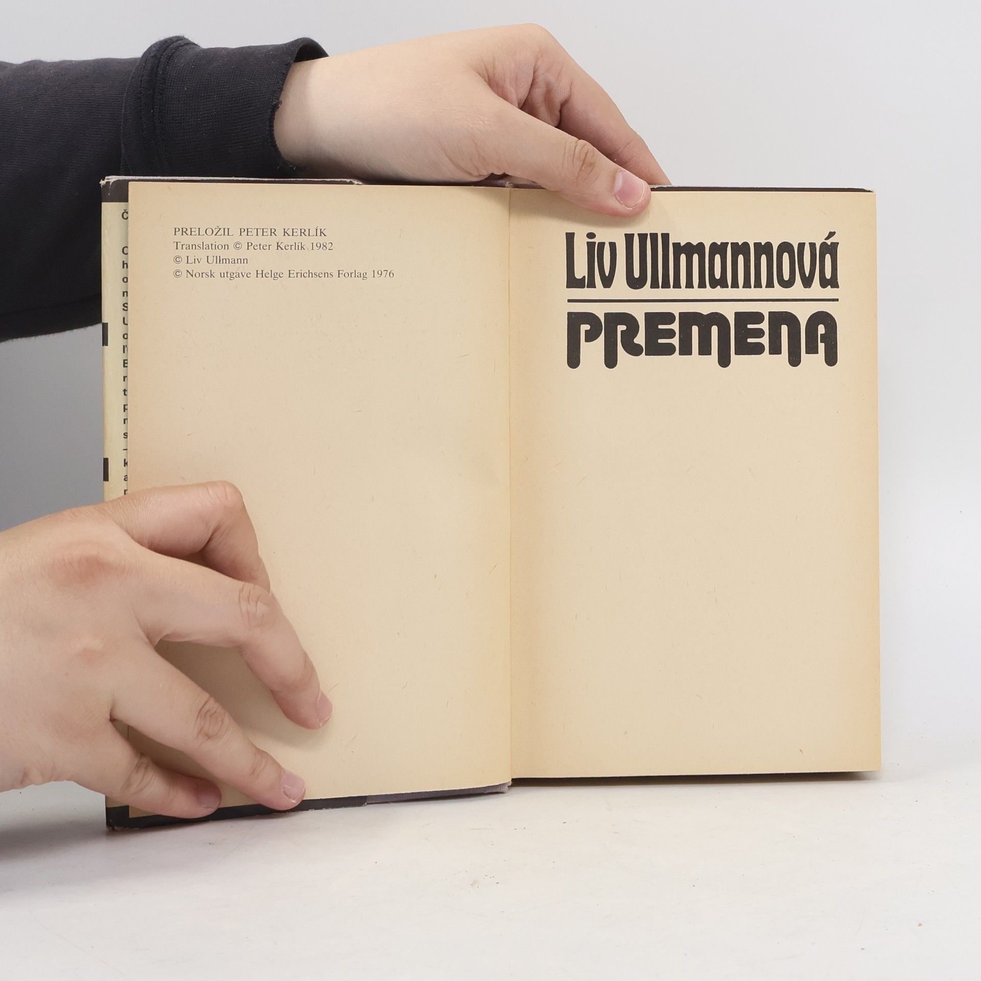 Liv Ullmann Premena