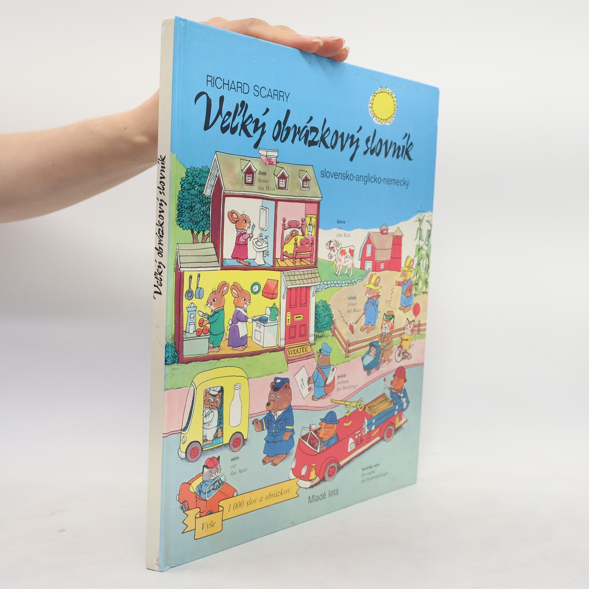 Richard Scarry Veľký obrázkový slovník. Slovensko-anglicko-nemecký