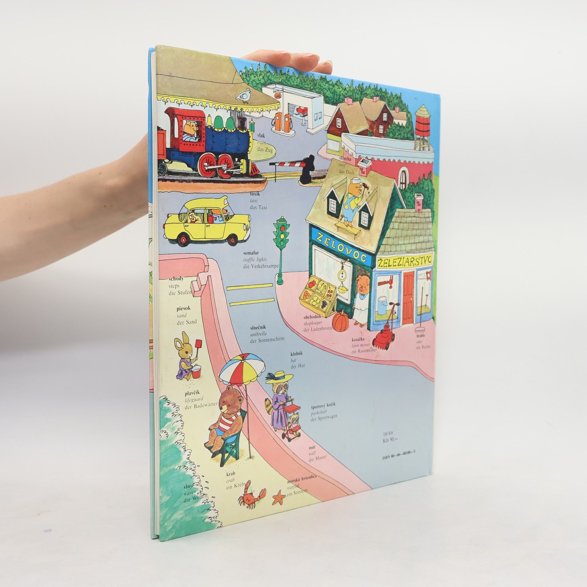 Richard Scarry Veľký obrázkový slovník. Slovensko-anglicko-nemecký
