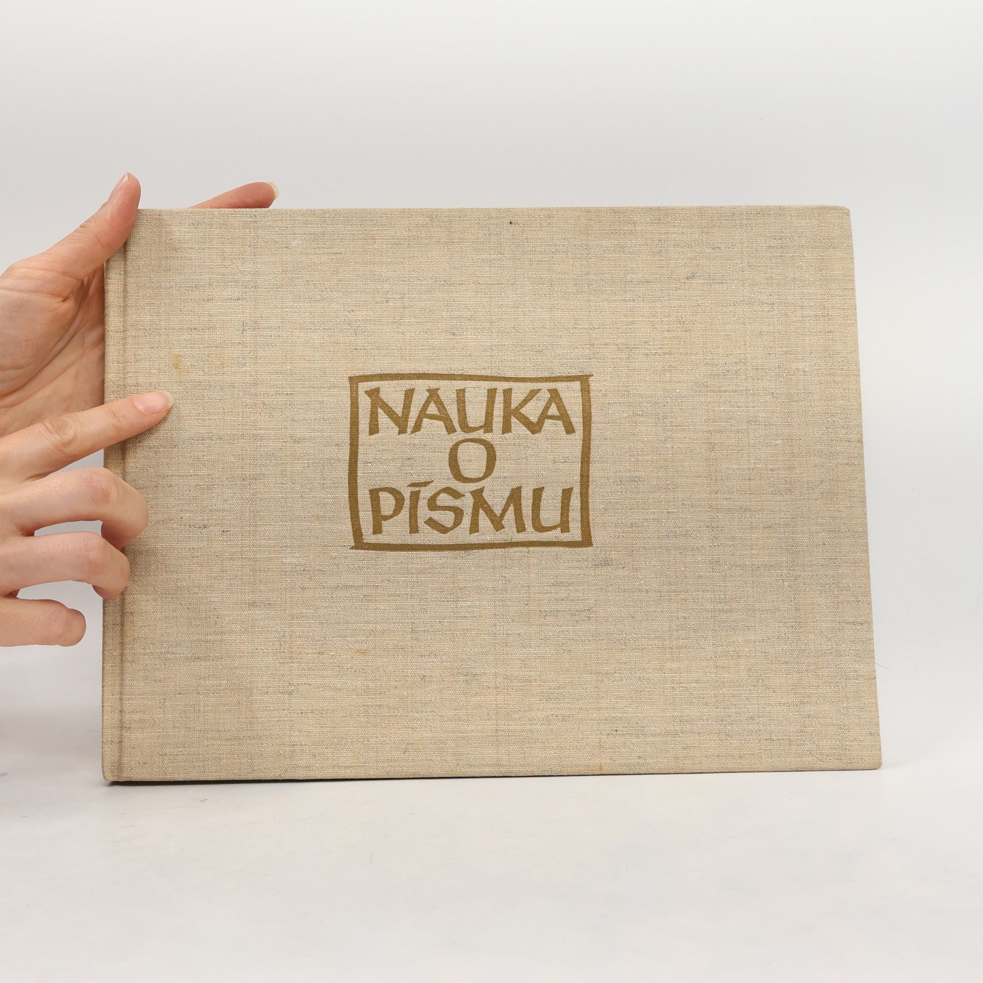 Oldřich Menhart Nauka o písmu