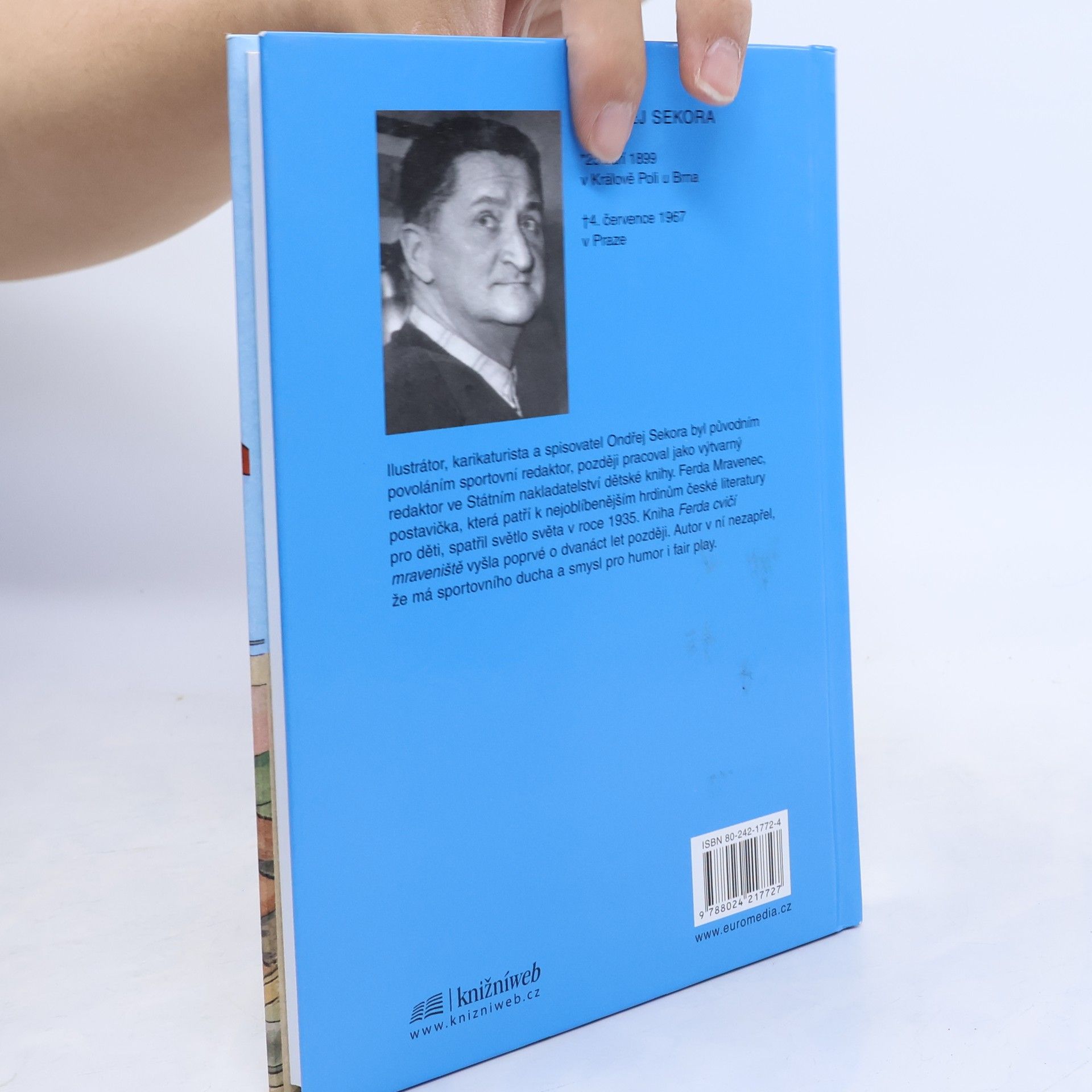 Ondřej Sekora Ferda cvičí mraveniště