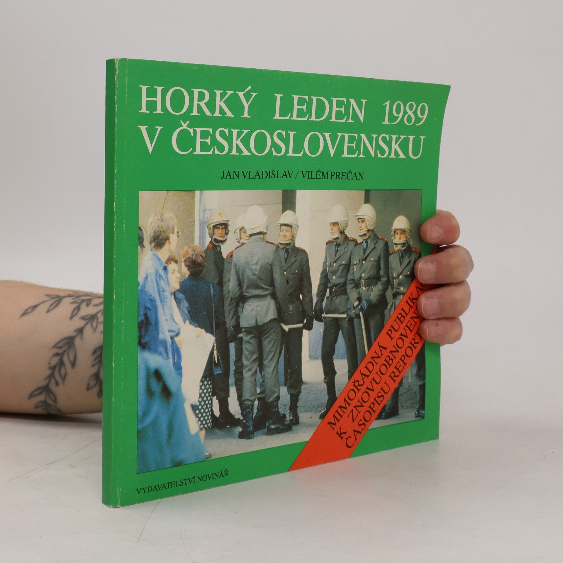 Vilém Prečan Horký leden 1989 v Československu