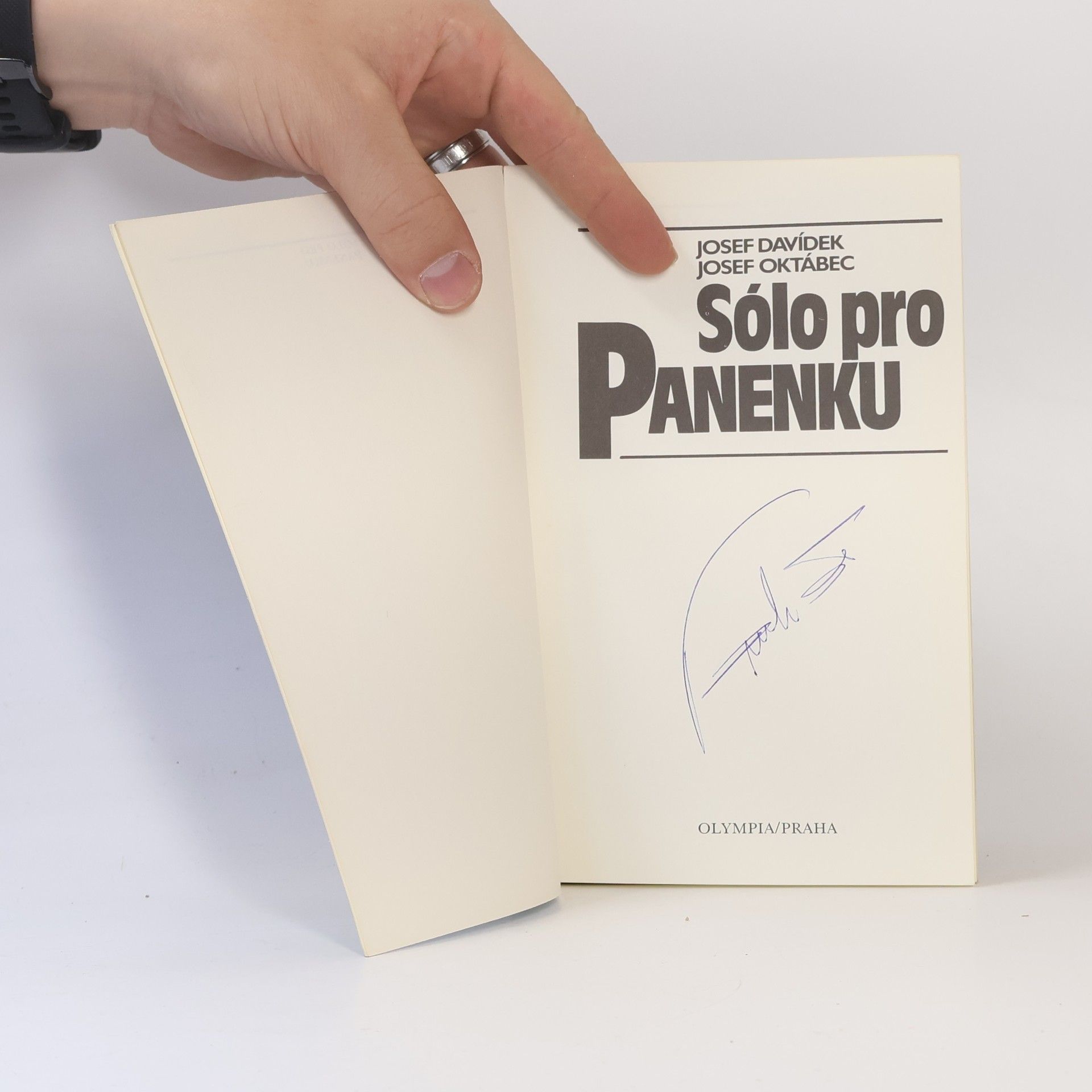Josef Davídek Sólo pro Panenku