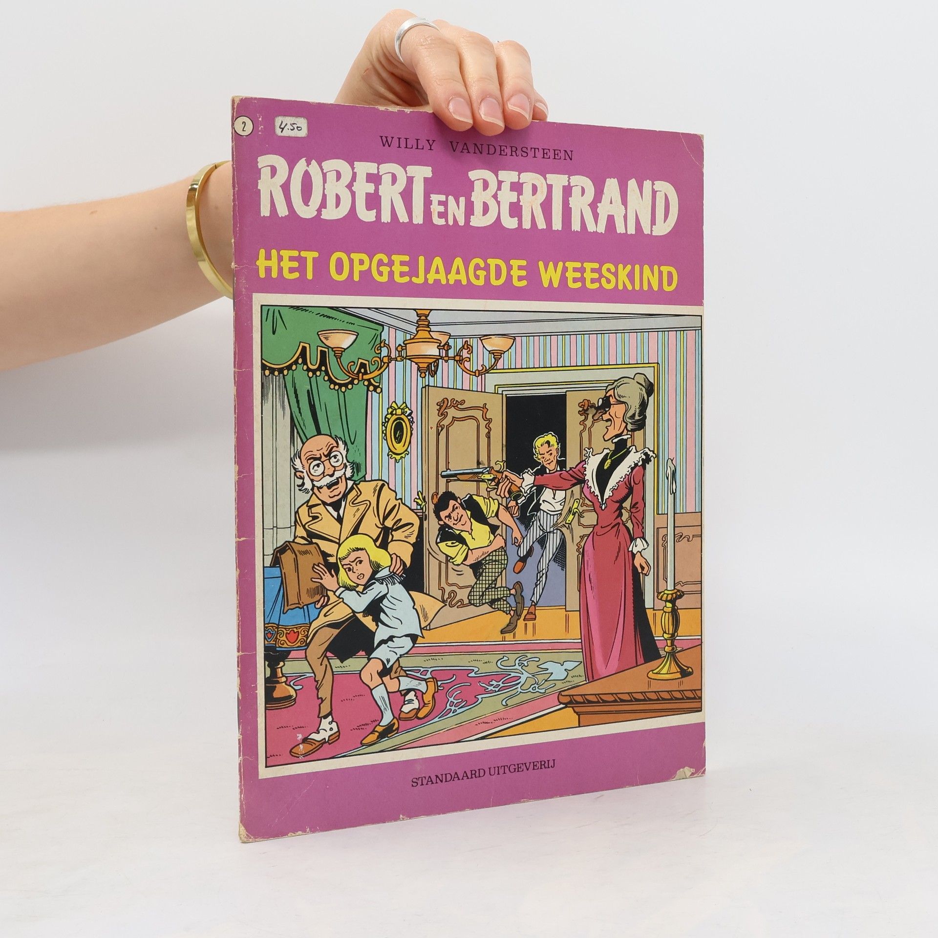 Willy Vandesteen Robert en Bertrand: Het opgejaagde weeskind