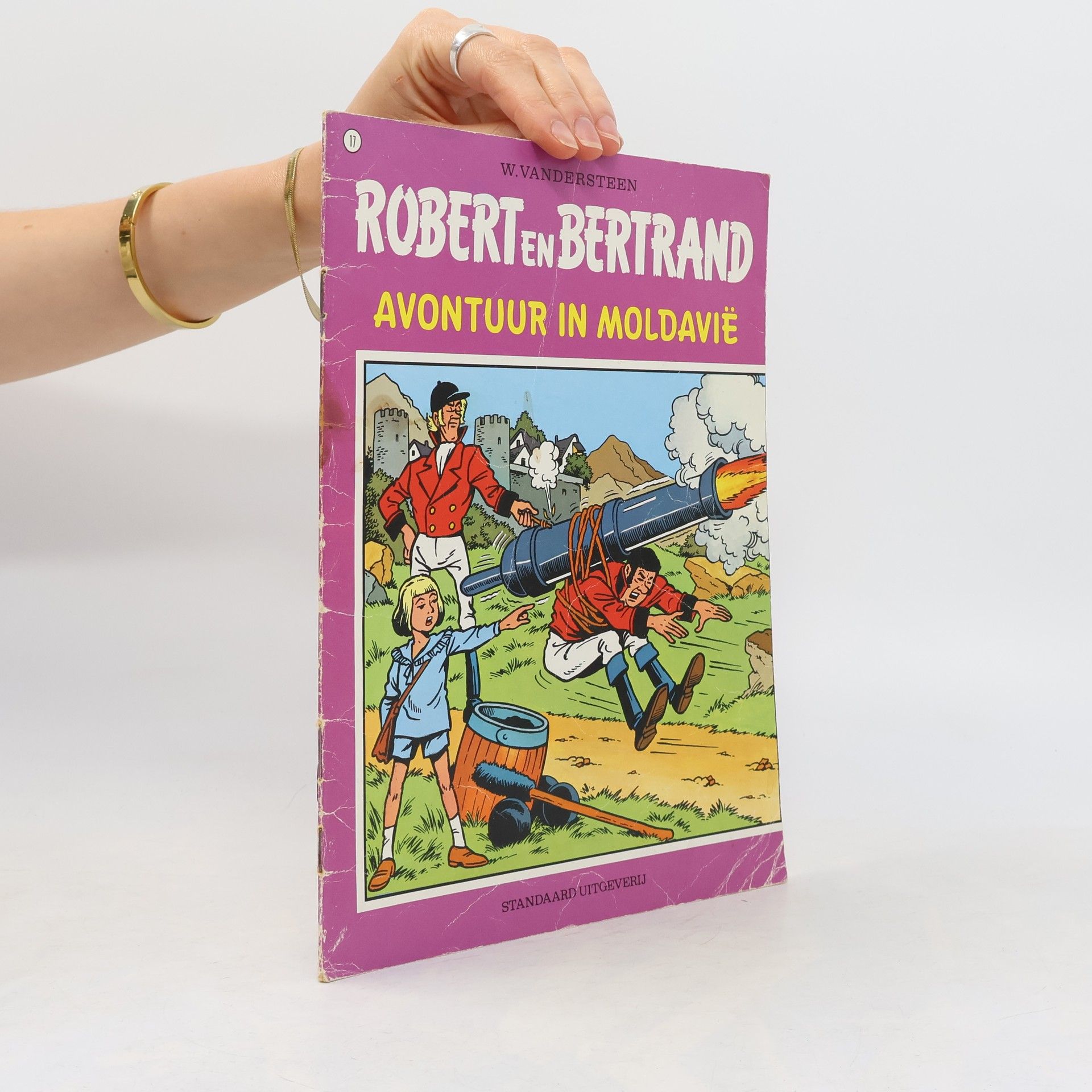 Willy Vandersteen Robert en Bertrand - 17: Avontuur in Moldavië