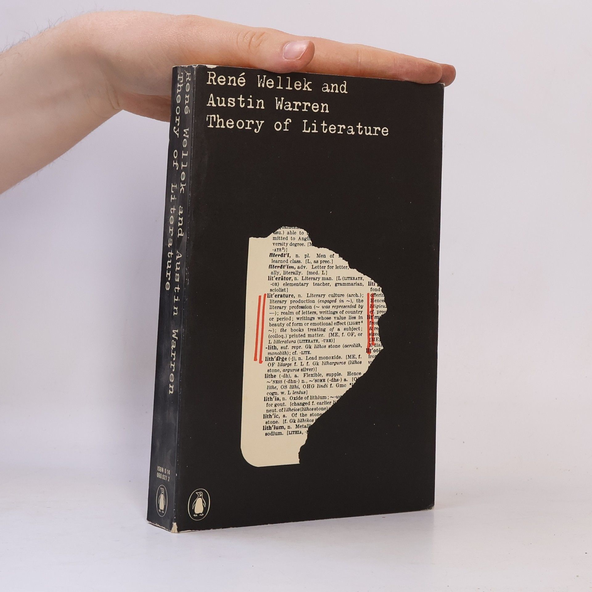 René Wellek Theory of Literature