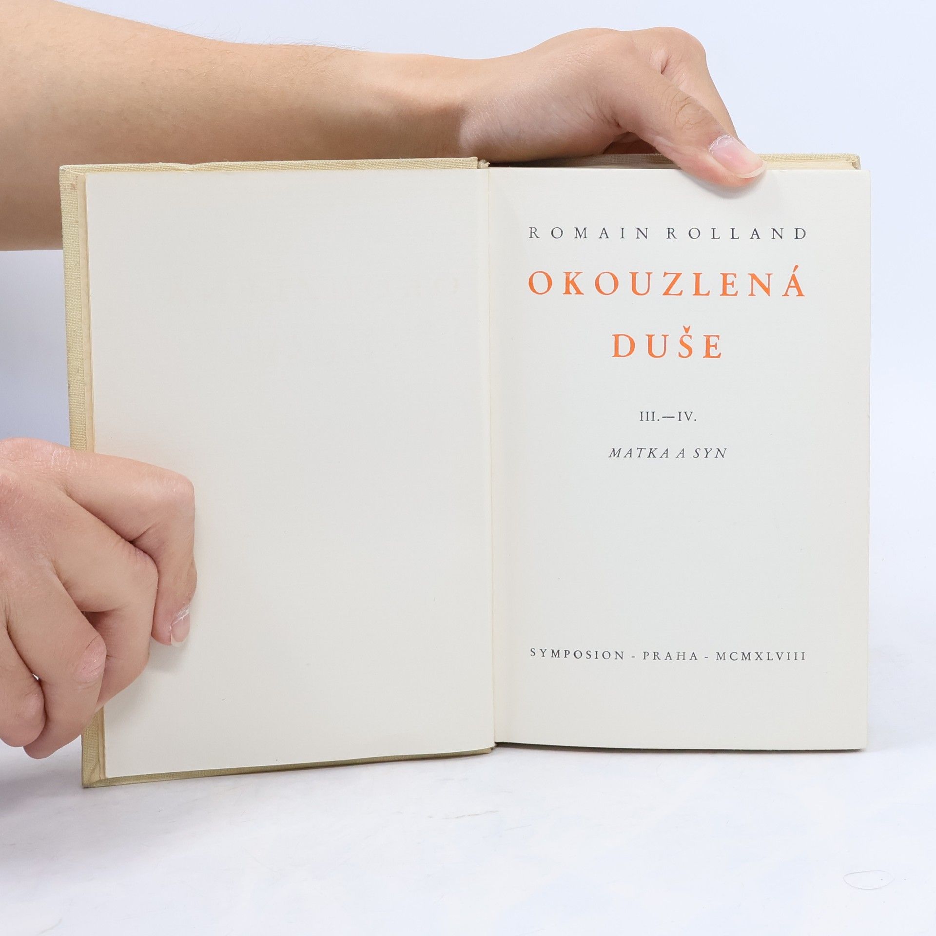 Romain Rolland Okouzlená duše III.-IV.