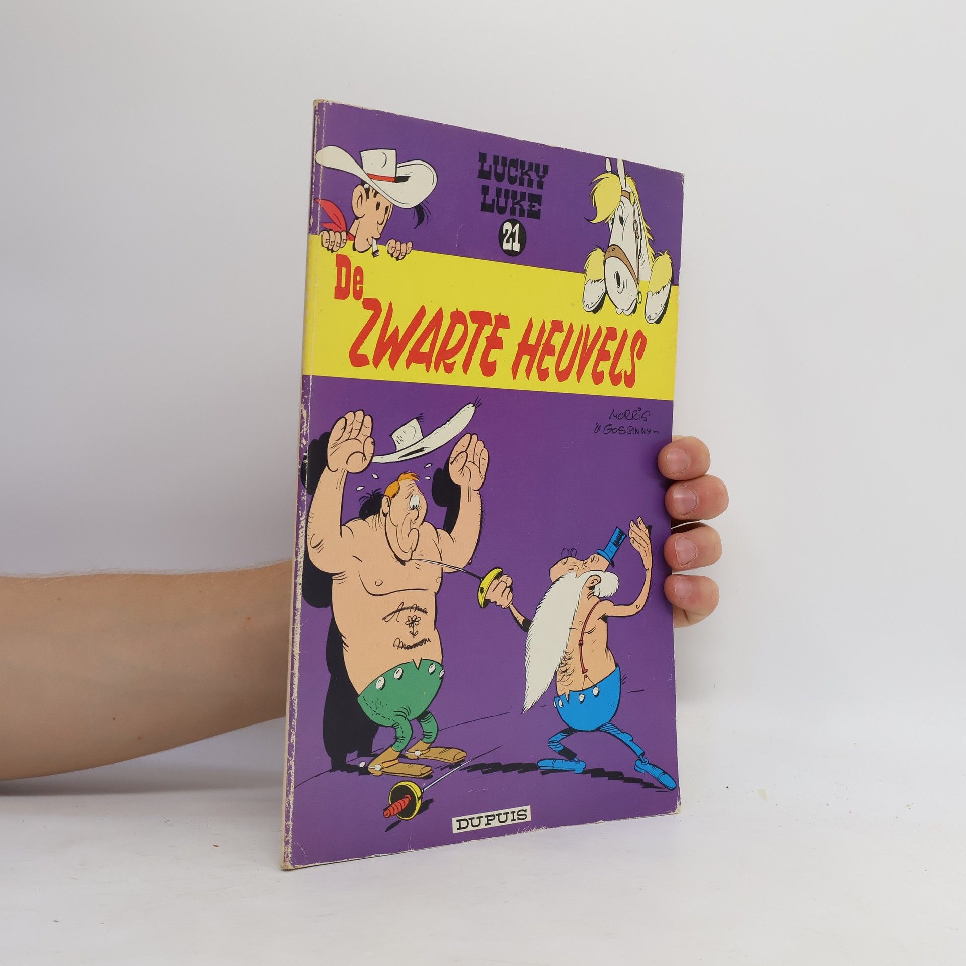 Morris Lucky Luke 21. De Zwarte Heuvels