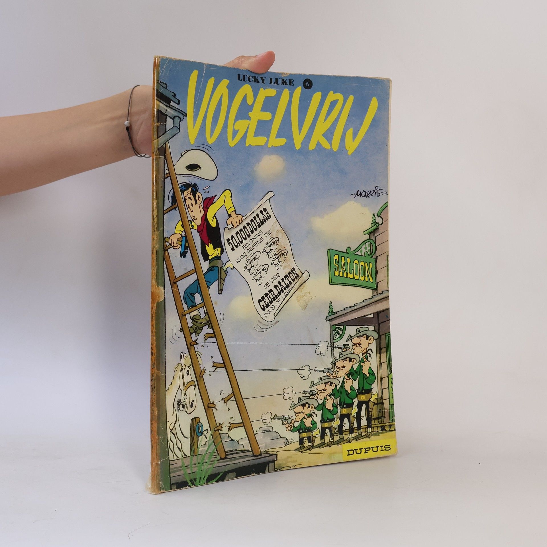 Morris Lucky Luke 6. Vogelvrij
