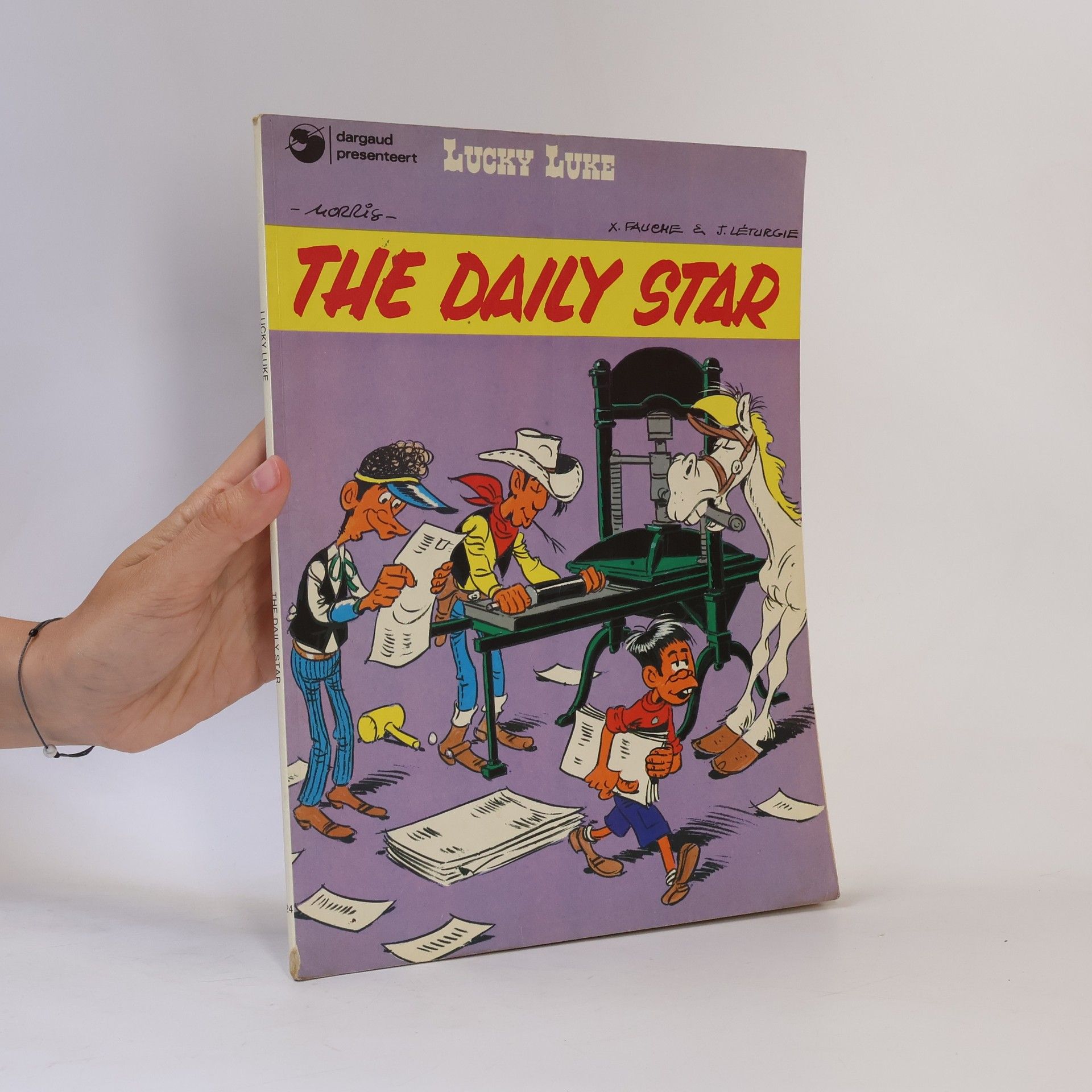 Morris Lucky Luke 24. The Daily Star