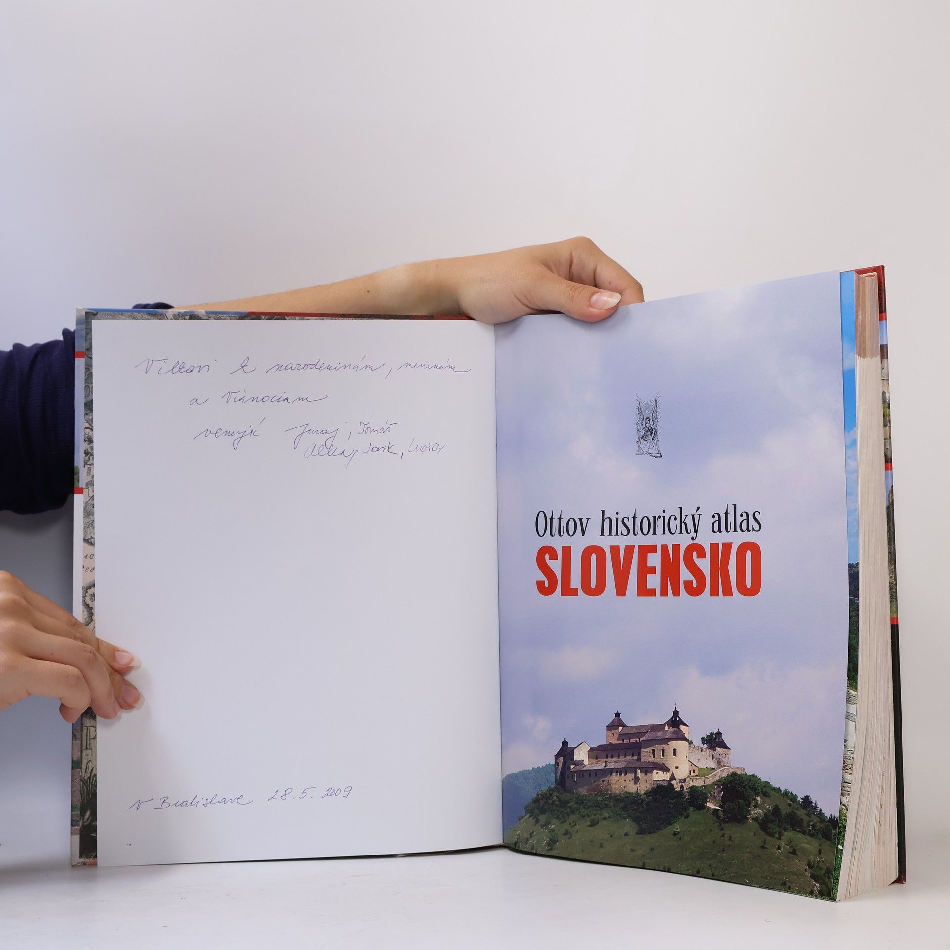 Pavol Kršák Ottov historický atlas. Slovensko