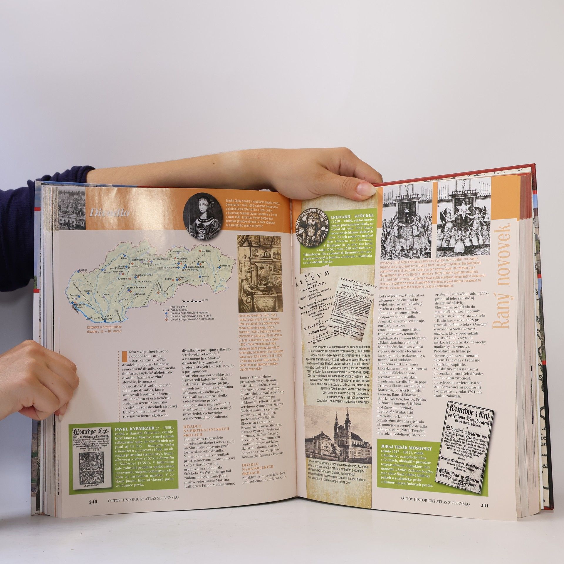 Pavol Kršák Ottov historický atlas. Slovensko
