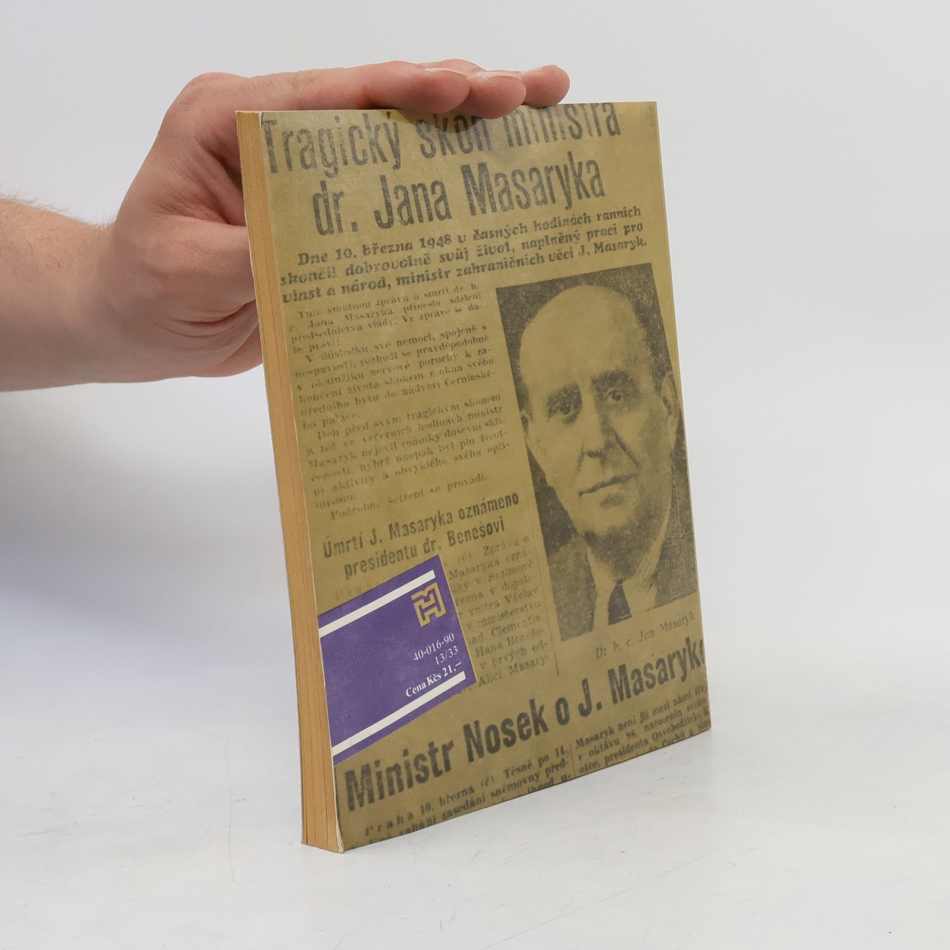 Petr Kettner Proč zemřel Jan Masaryk?