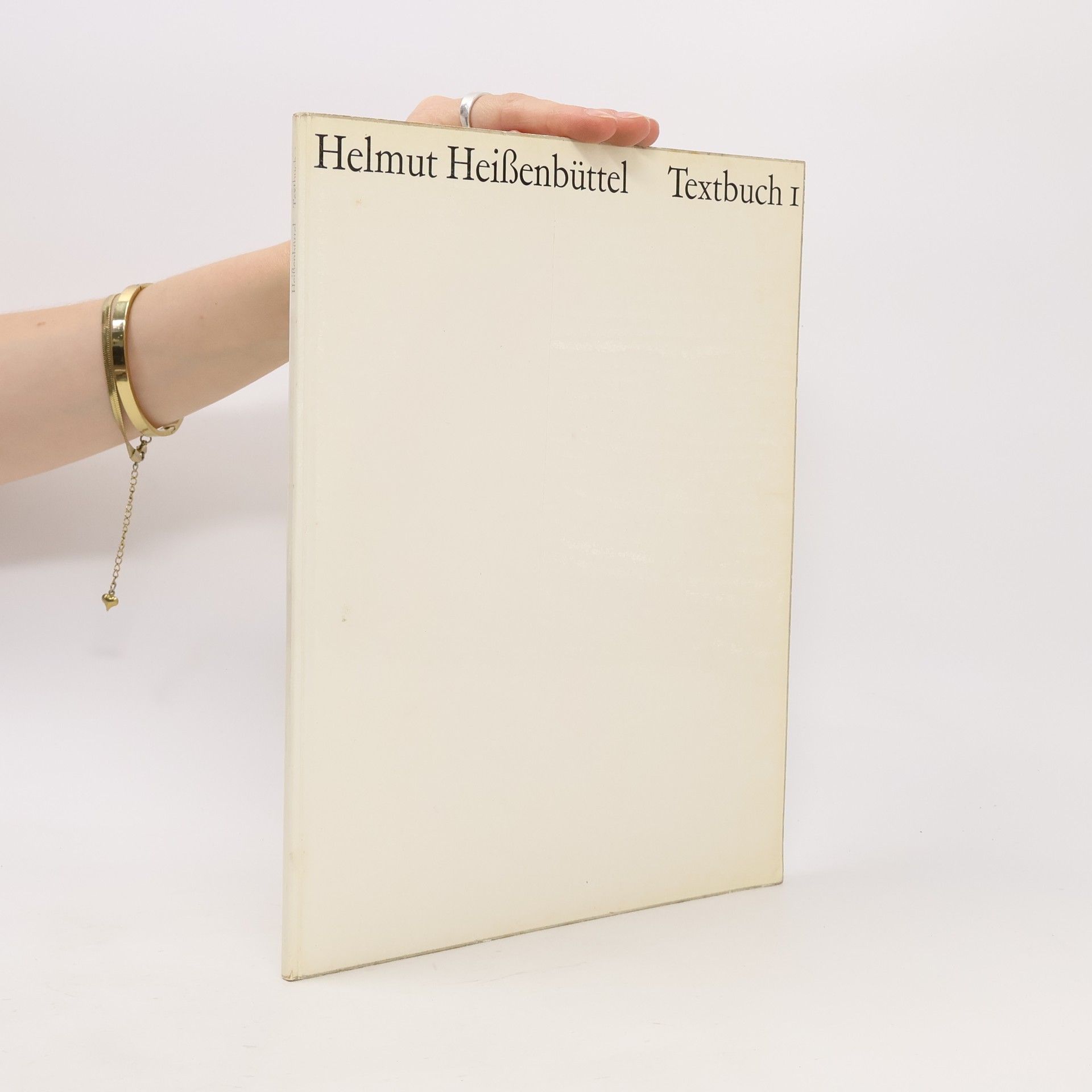 Helmut Heissenbüttel Textbuch 1