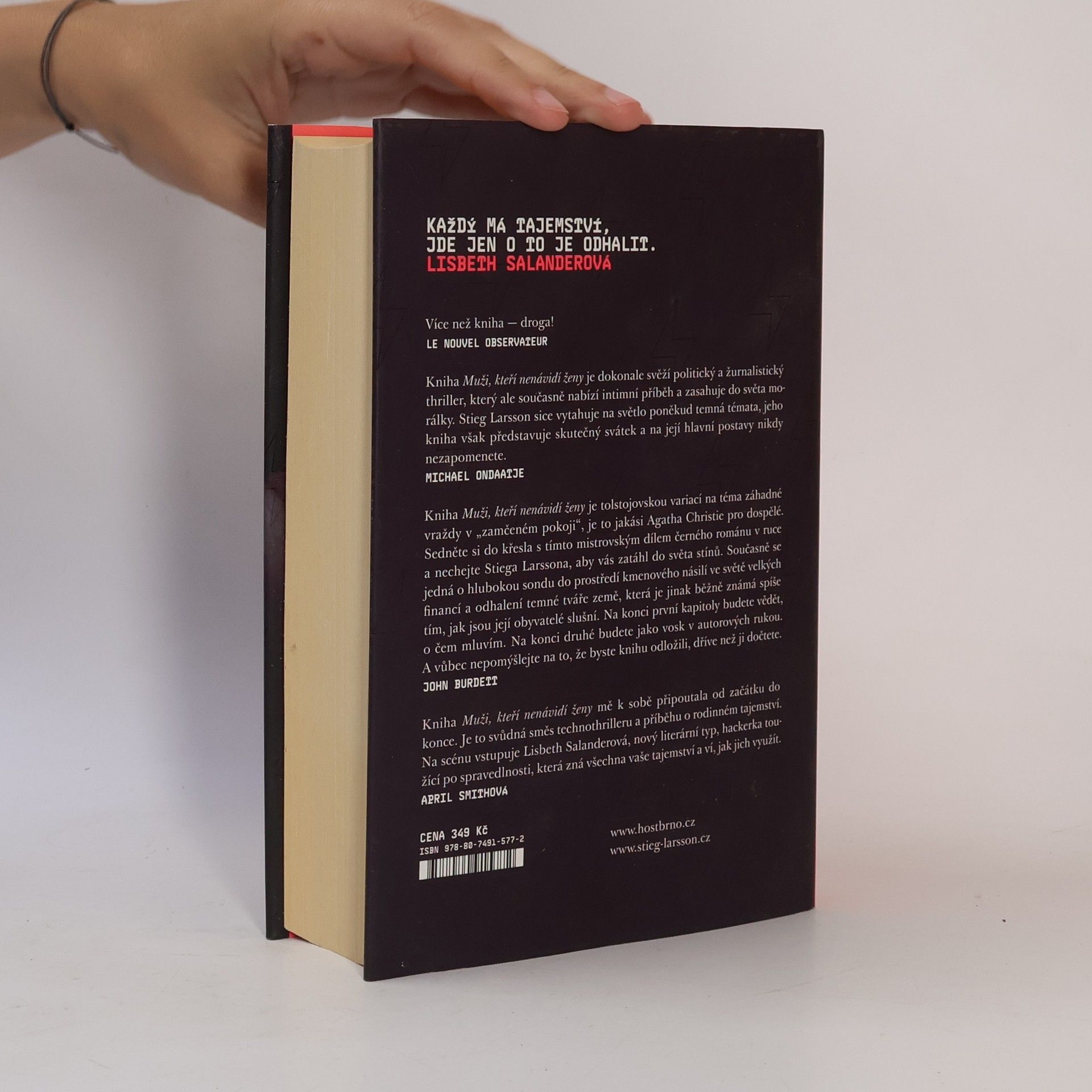 Stieg Larsson Muži, kteří nenávidí ženy