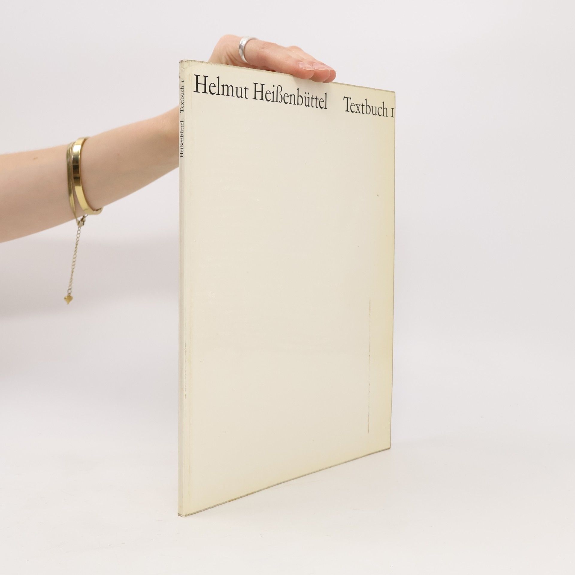 Helmut Heissenbüttel Textbuch 1
