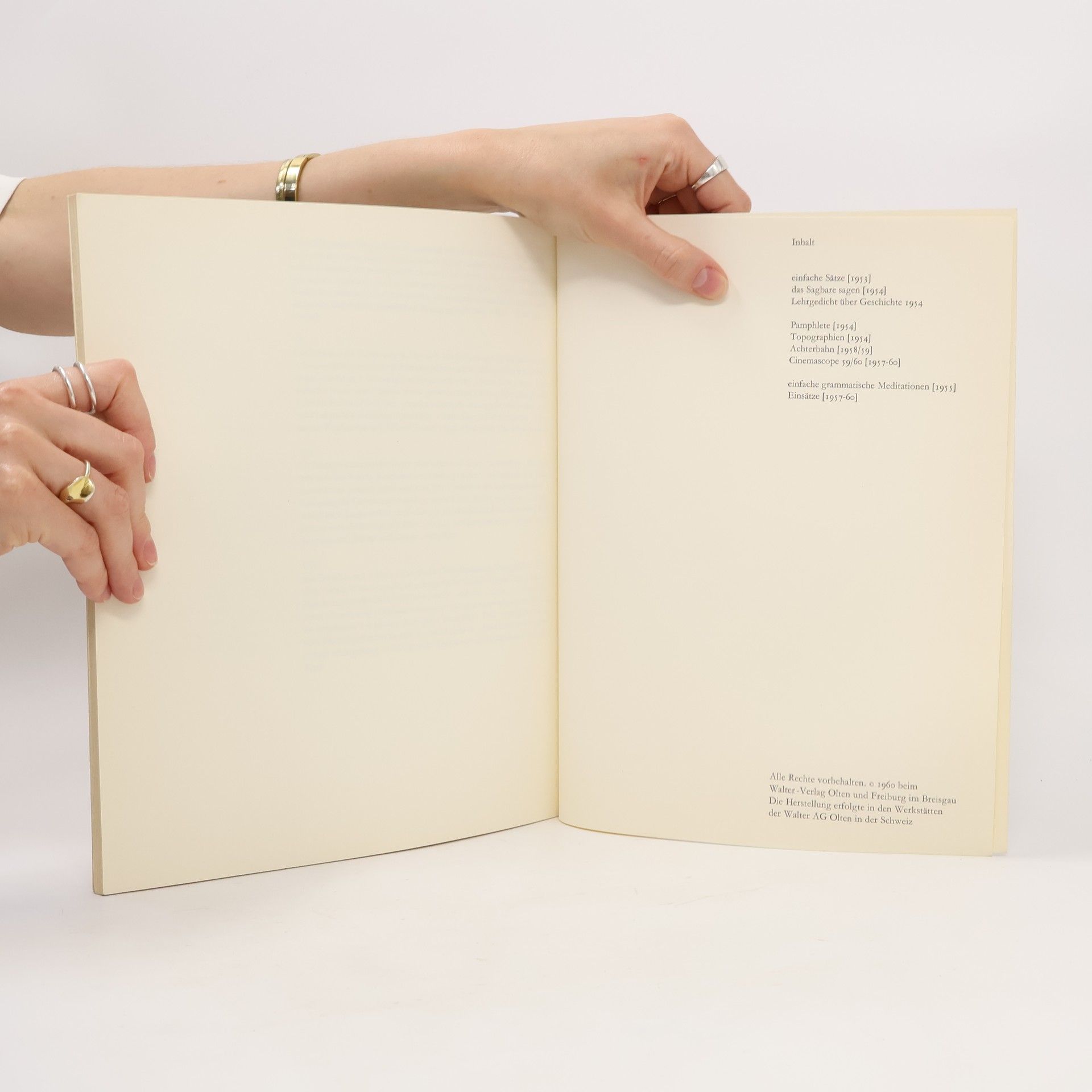 Helmut Heissenbüttel Textbuch 1