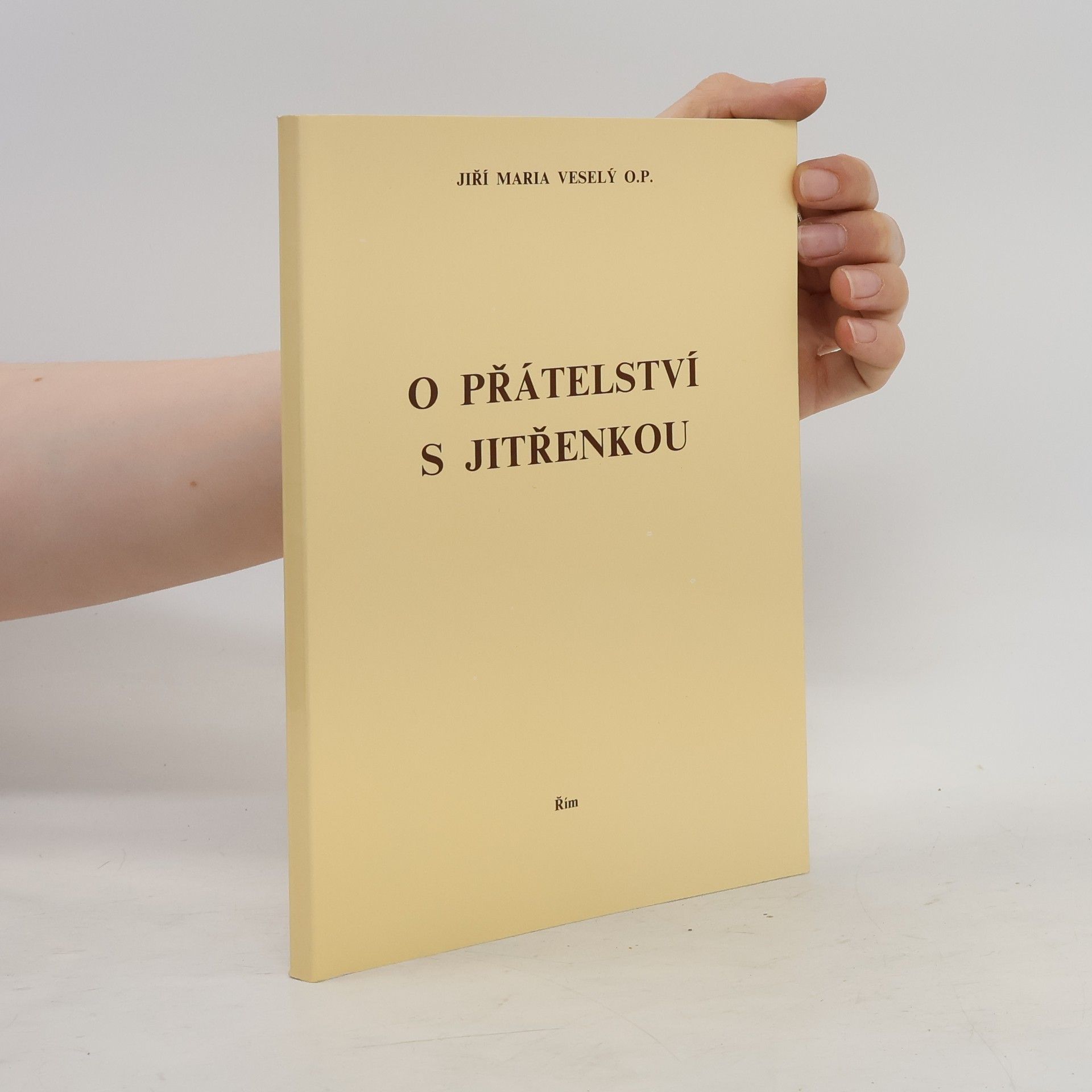 Jiří Maria Veselý O přátelství s Jitřenkou