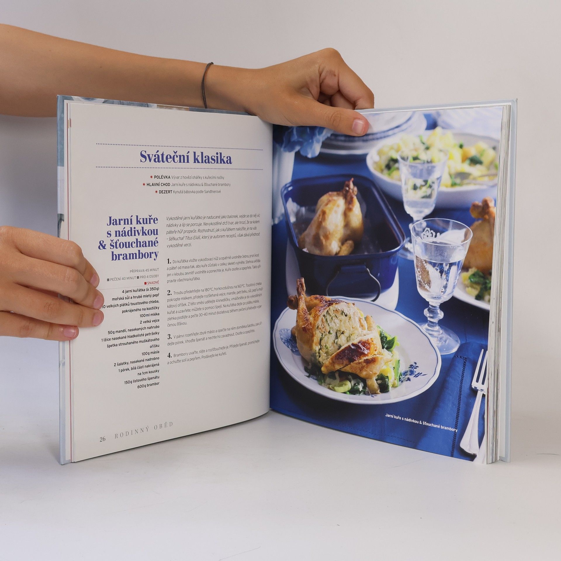 Kolektiv autorů Sváteční menu od polévky po dezert