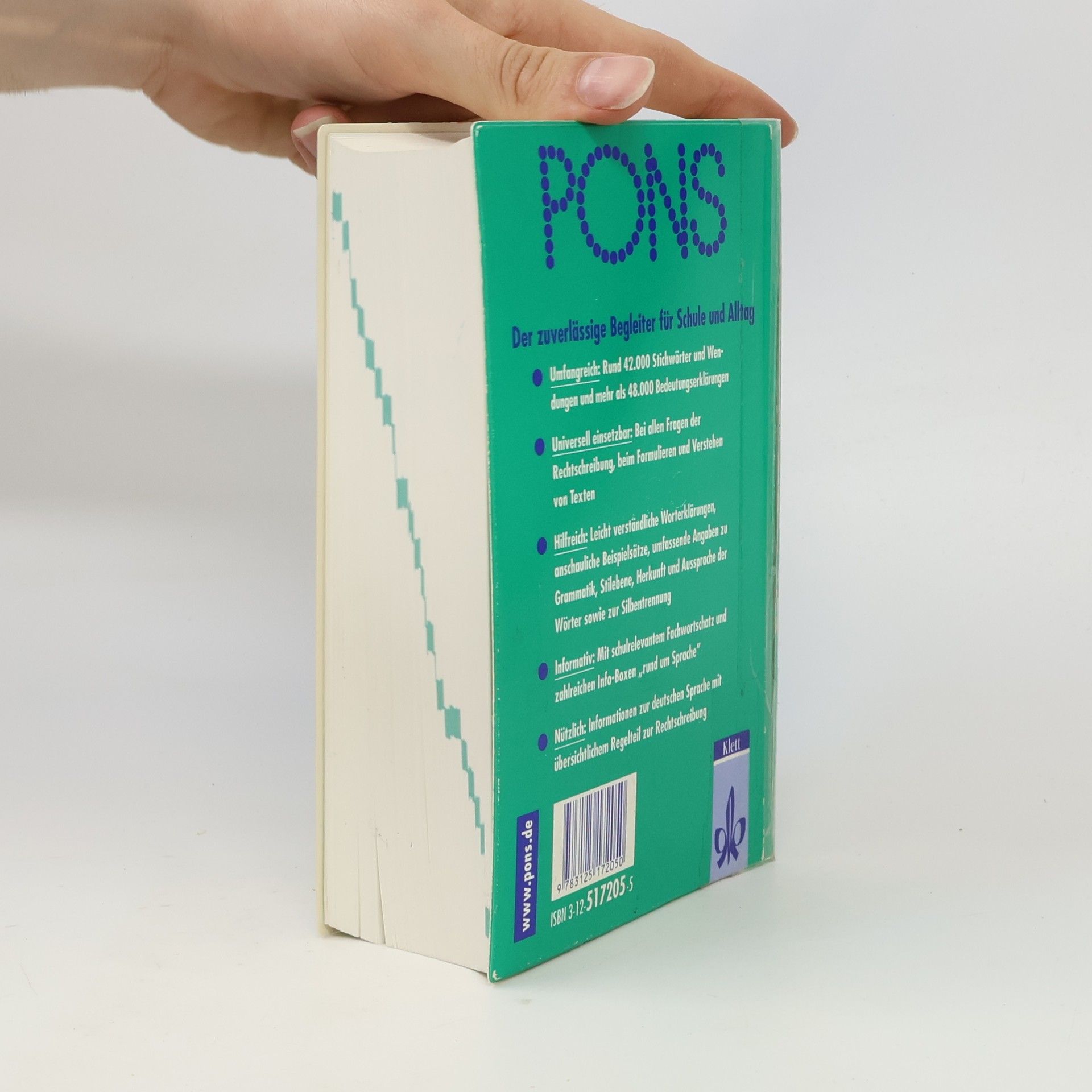 Adelheid Buschner PONS großes Schulwörterbuch Deutsch