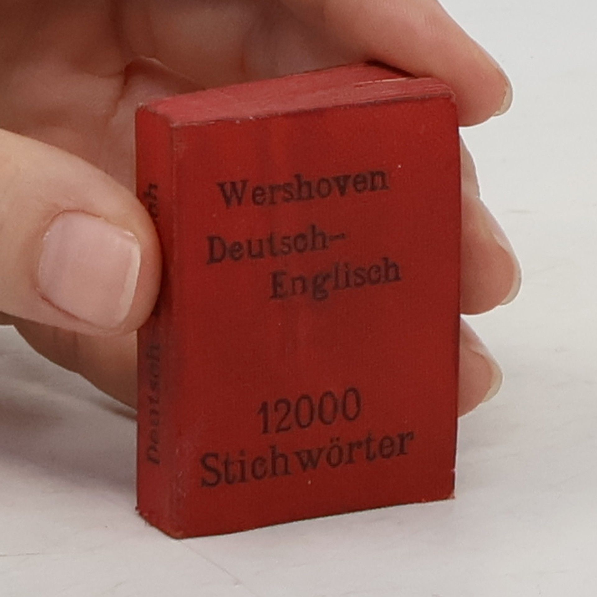 Autorenkollektiv Wershoven Deutsch-Englisch 12000 Stichwörter