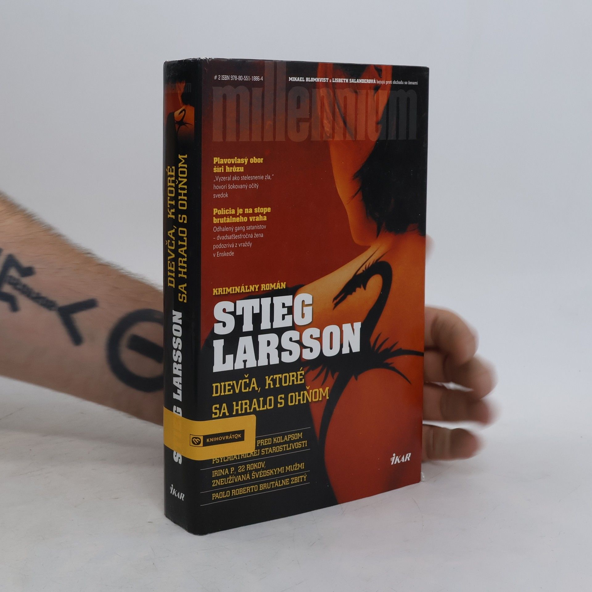 Stieg Larsson Dievča, ktoré sa hralo s ohňom
