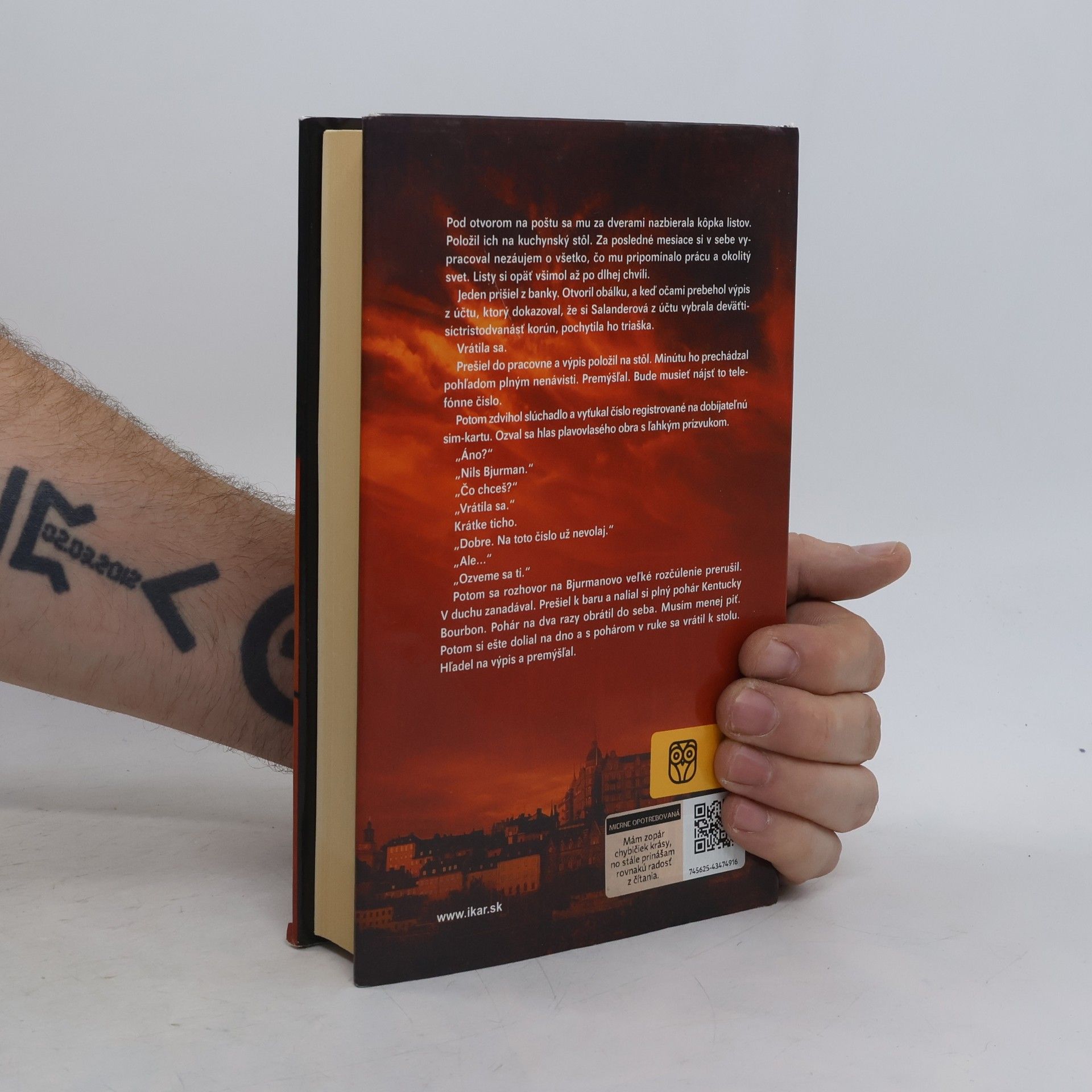 Stieg Larsson Dievča, ktoré sa hralo s ohňom