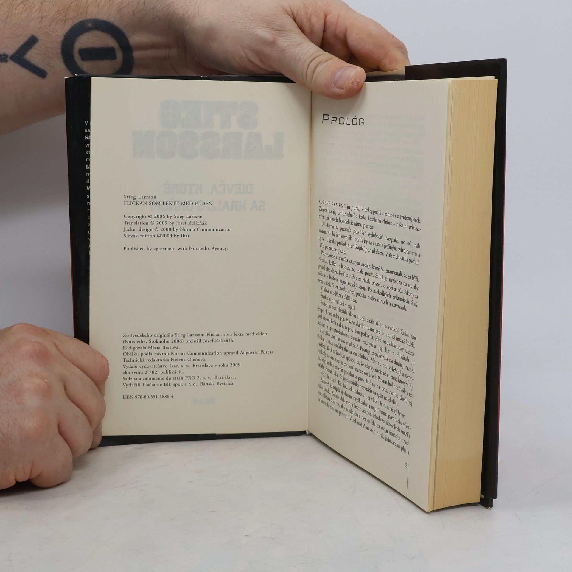 Stieg Larsson Dievča, ktoré sa hralo s ohňom