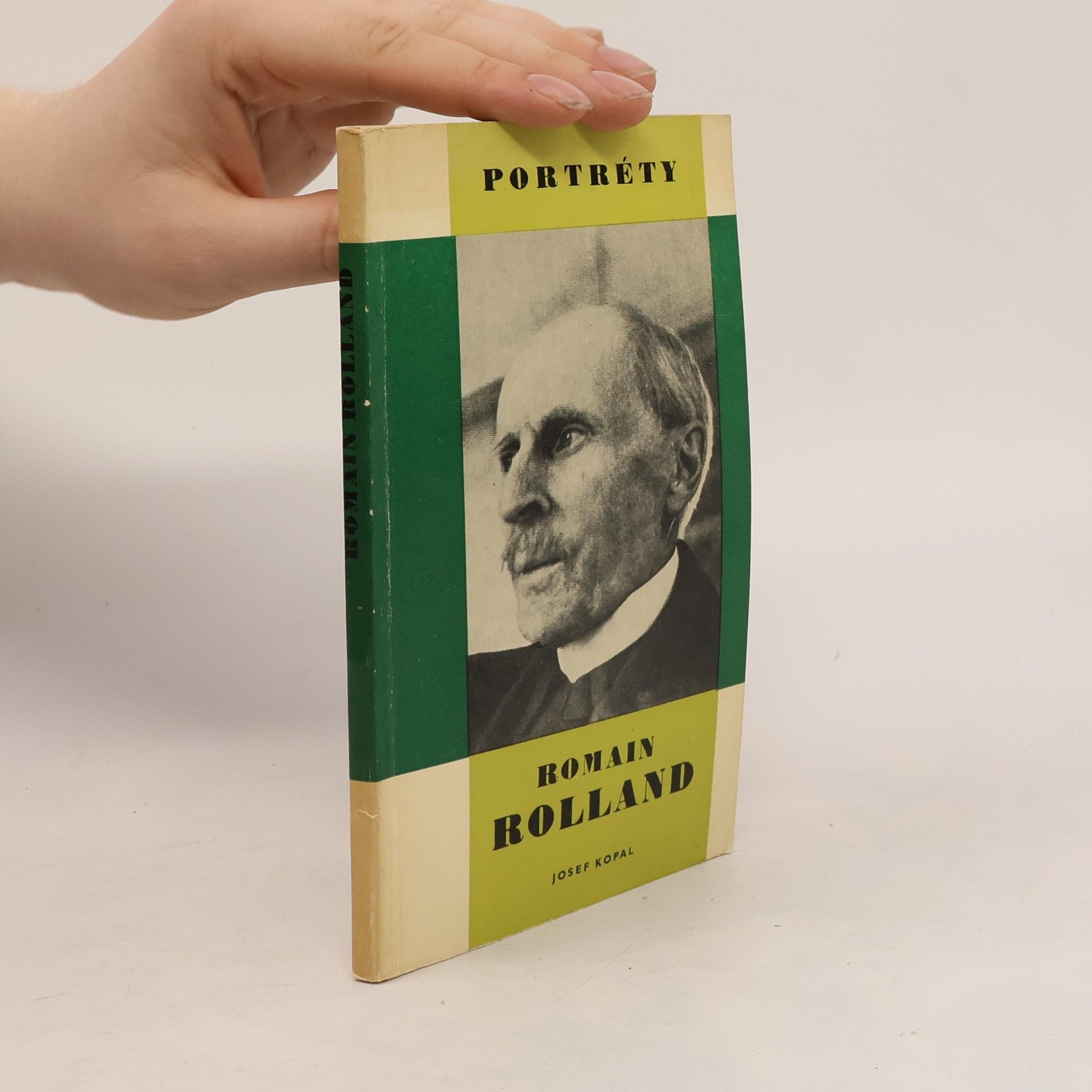 Josef Kopal Portréty. Romain Rolland
