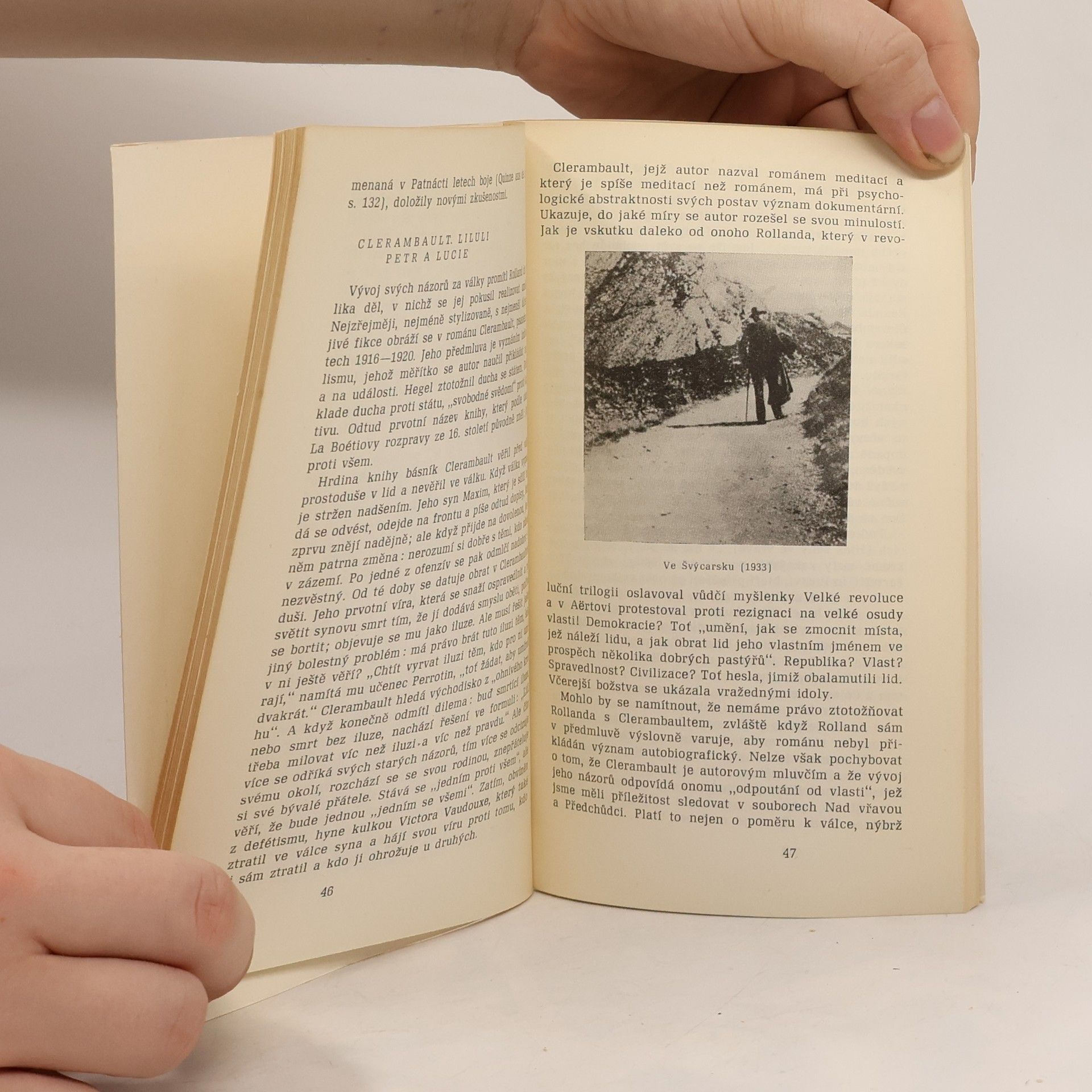 Josef Kopal Portréty. Romain Rolland