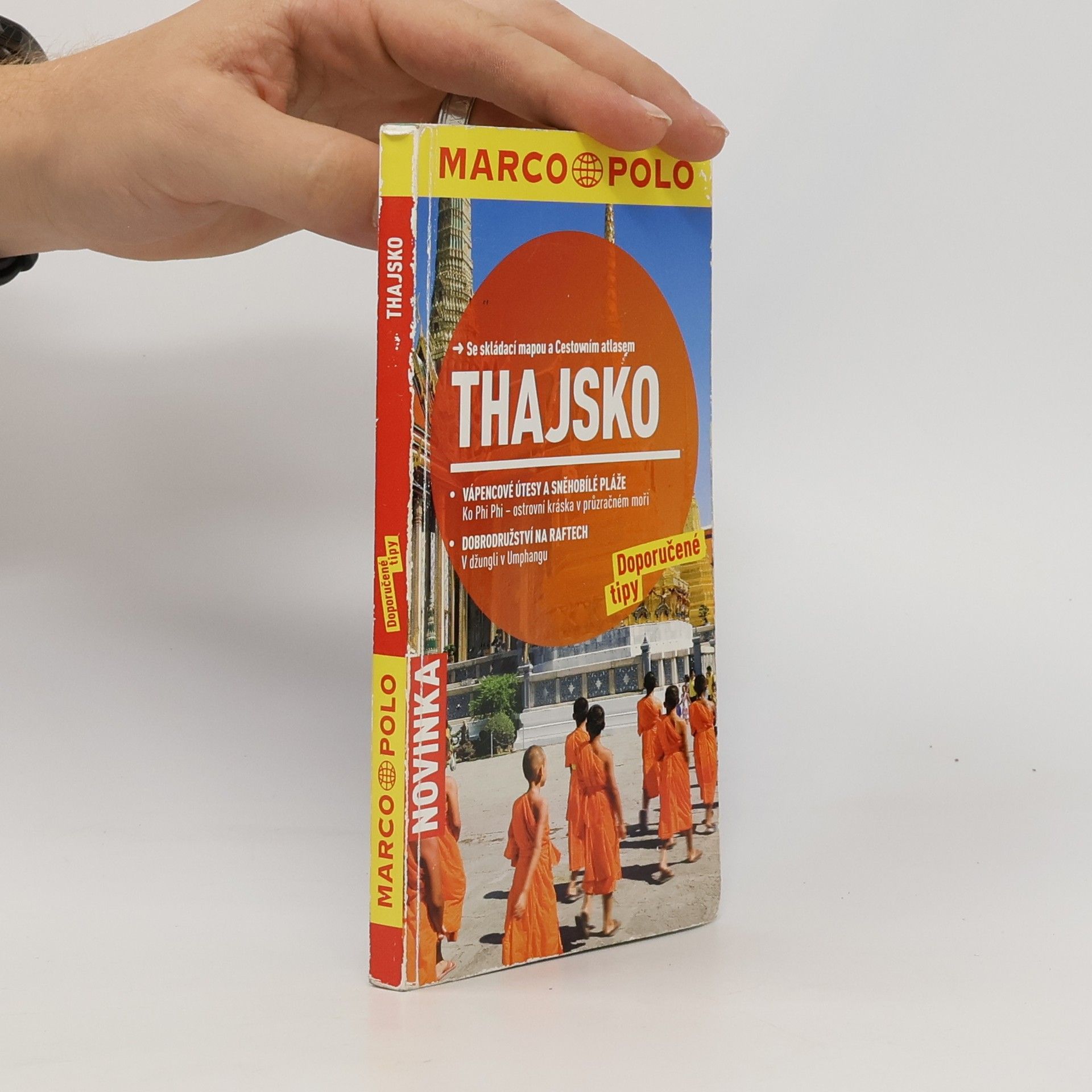 Wilfried Hahn Thajsko. Doporučené tipy. Se skládací mapou a cestovním atlasem