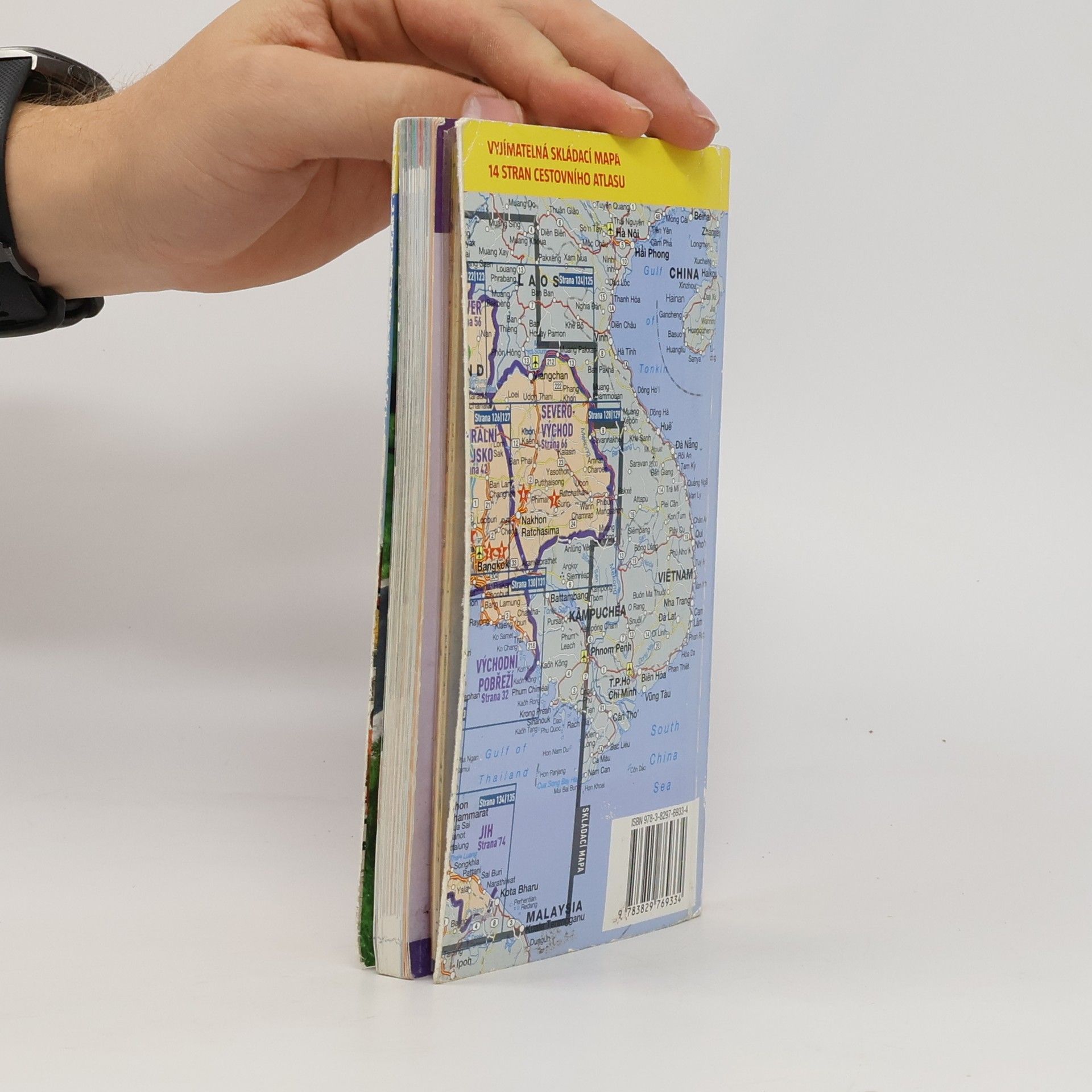 Wilfried Hahn Thajsko. Doporučené tipy. Se skládací mapou a cestovním atlasem