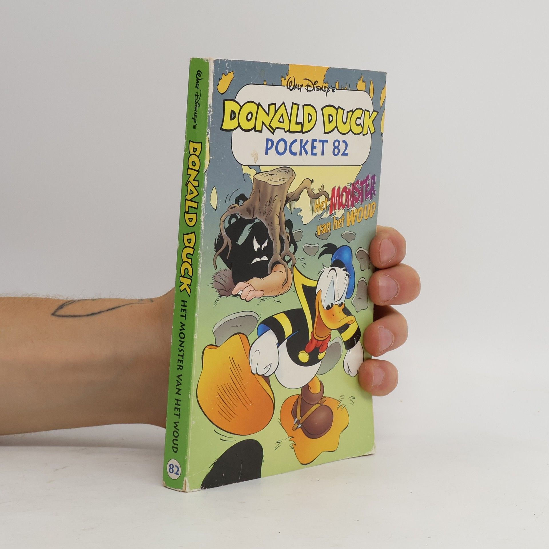 Kolektiv autorů Donald Duck pocket - 82: Het monster van het woud
