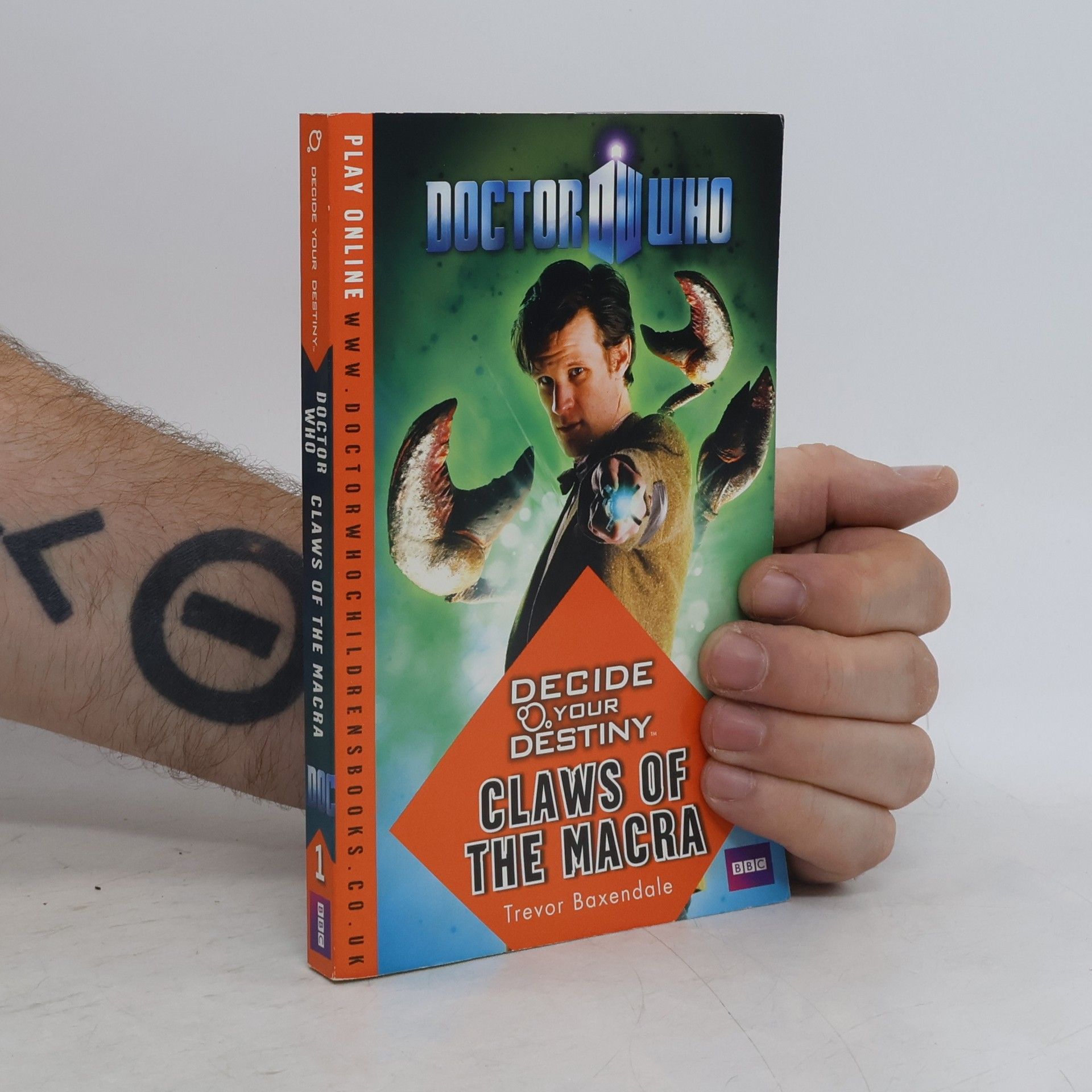 Trevor Baxendale Doctor Who : Decide Your Destiny : Claws of the Macra