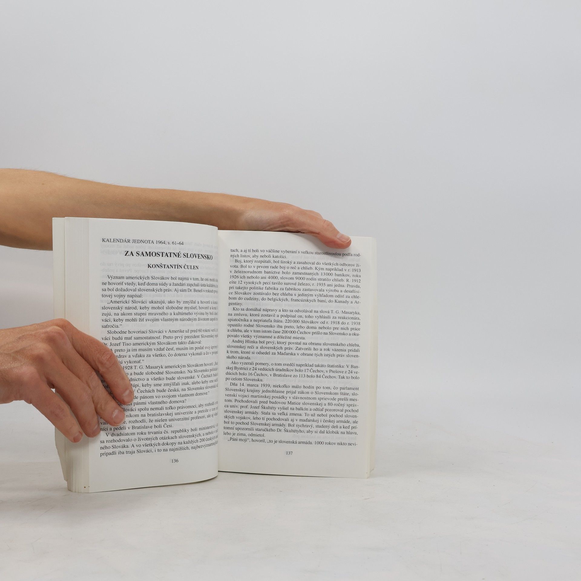 Various authors Svedectvá pravdy o Slovensku I.diel