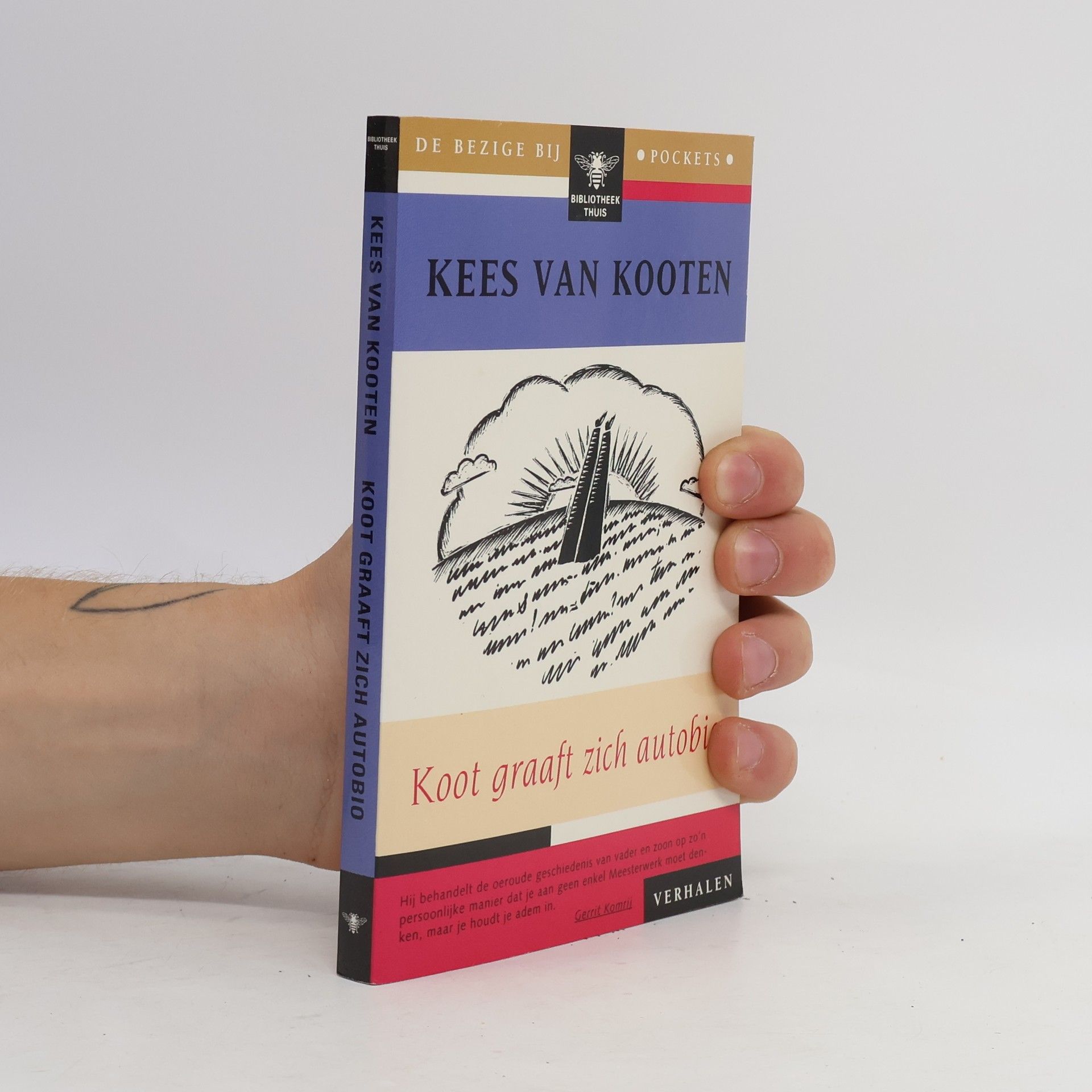 Cornelis Reinier van Kooten De Bezige Bij bibliotheek thuis: Koot graaft zich autobio