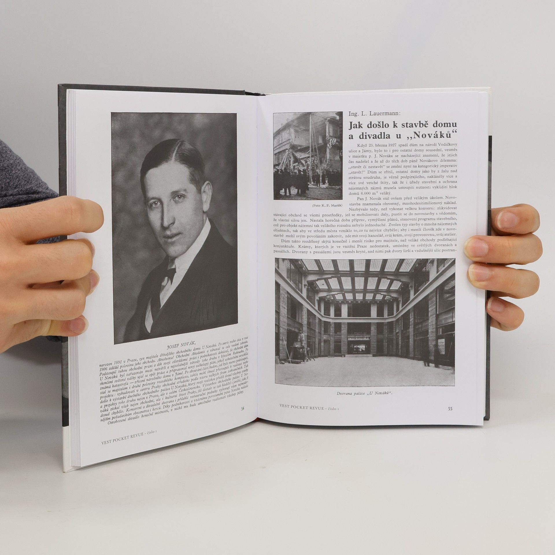 František Cinger Tiskoví magnáti Voskovec a Werich. Vest pocket revue. Lokální patriot. (2 díla v jednom svazku)