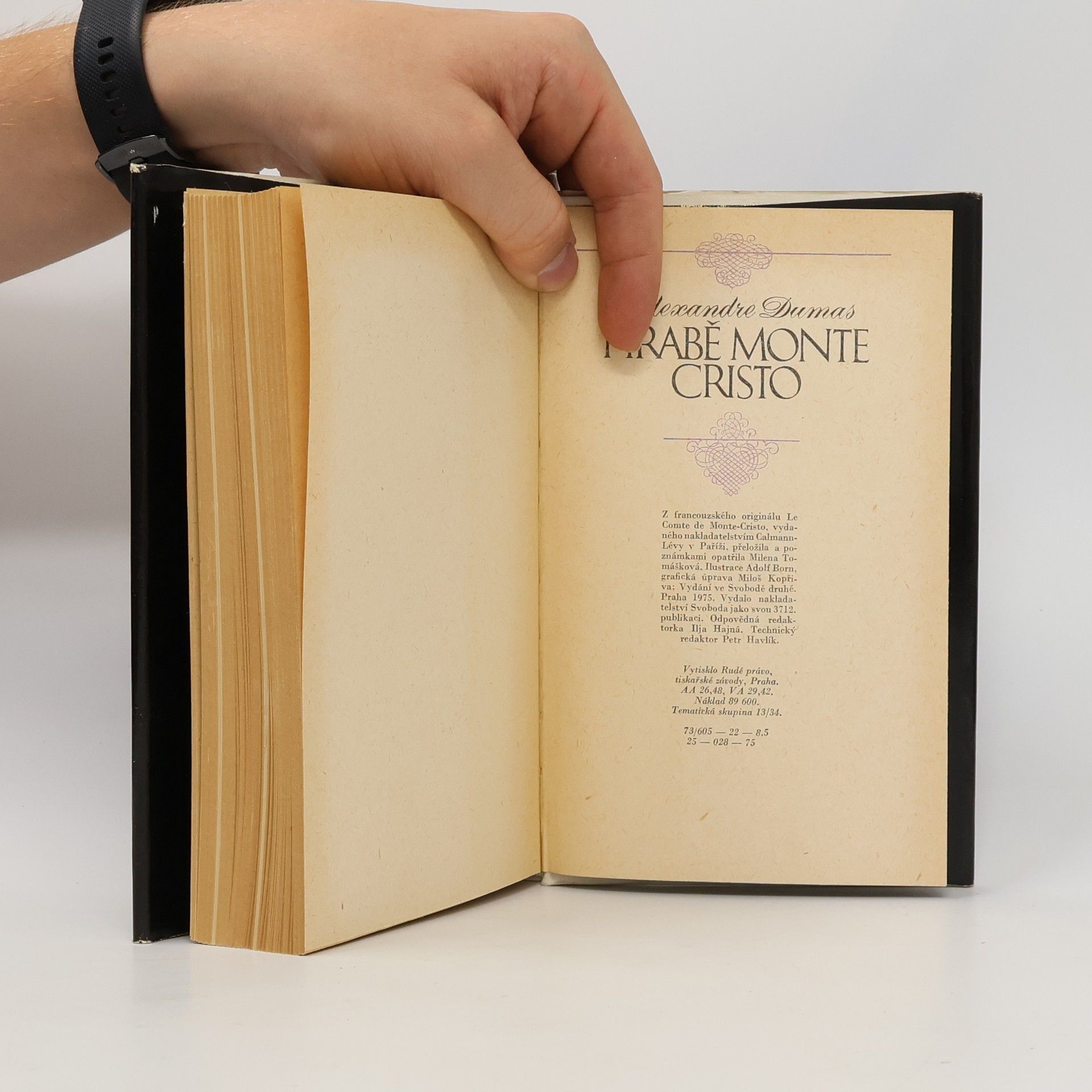 Alexandre Dumas starší Hrabě Monte Christo 3-4.