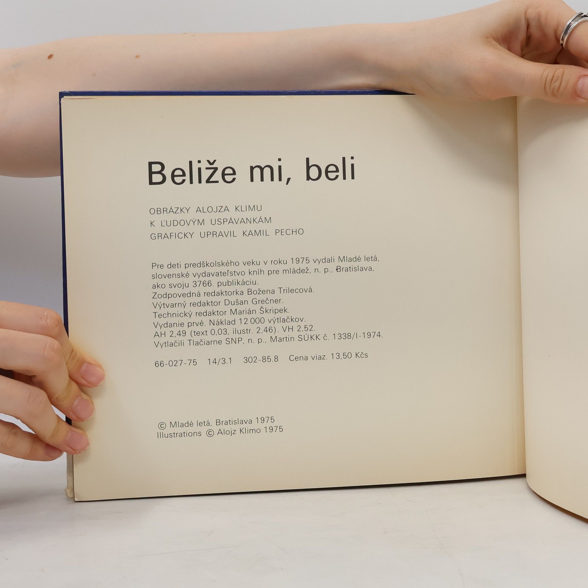 Autorenkollektiv Beliže mi, beli
