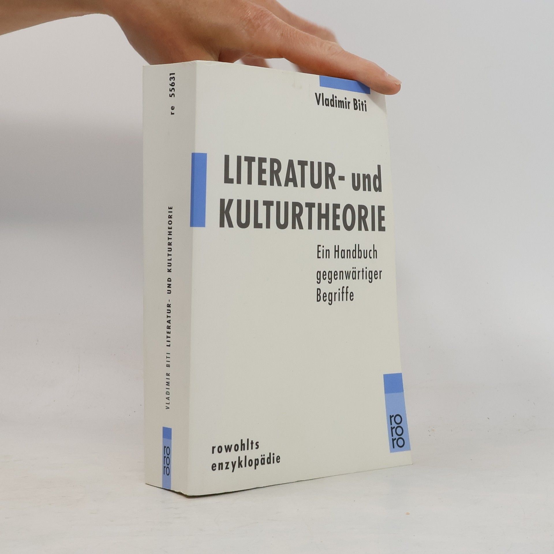 Vladimir Biti Literatur- und Kulturtheorie